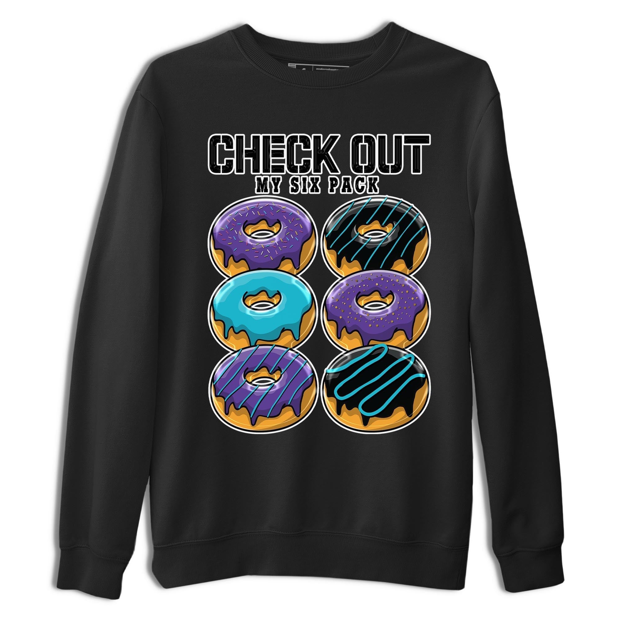 Check Out My Six Pack snkmatch Tee - Air Jordan 6 Aqua