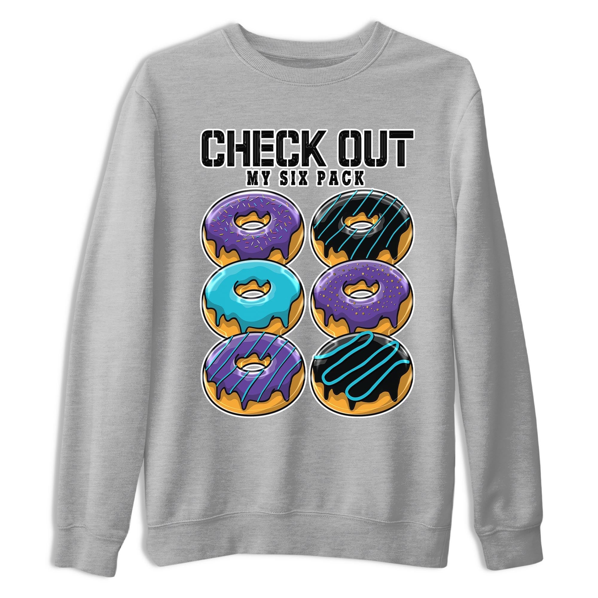 Check Out My Six Pack snkmatch Tee - Air Jordan 6 Aqua
