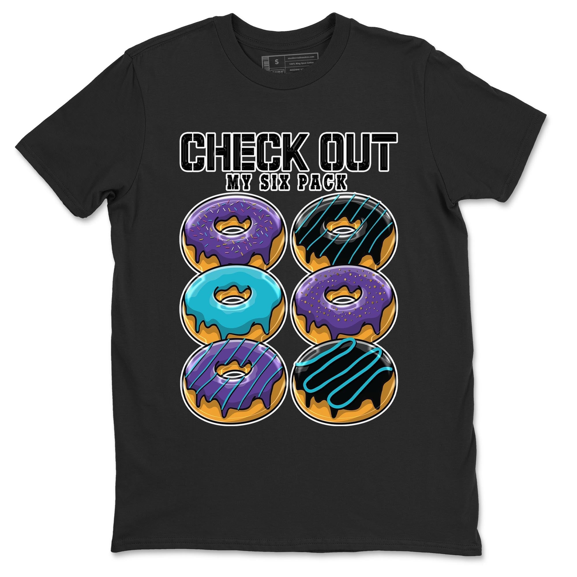 Check Out My Six Pack snkmatch Tee - Air Jordan 6 Aqua