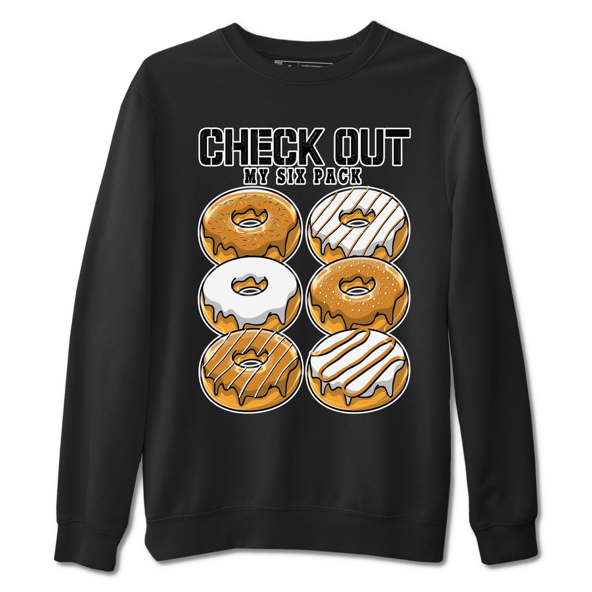 Check Out My Six Pack snkmatch Tees - Dunk Dark Curry