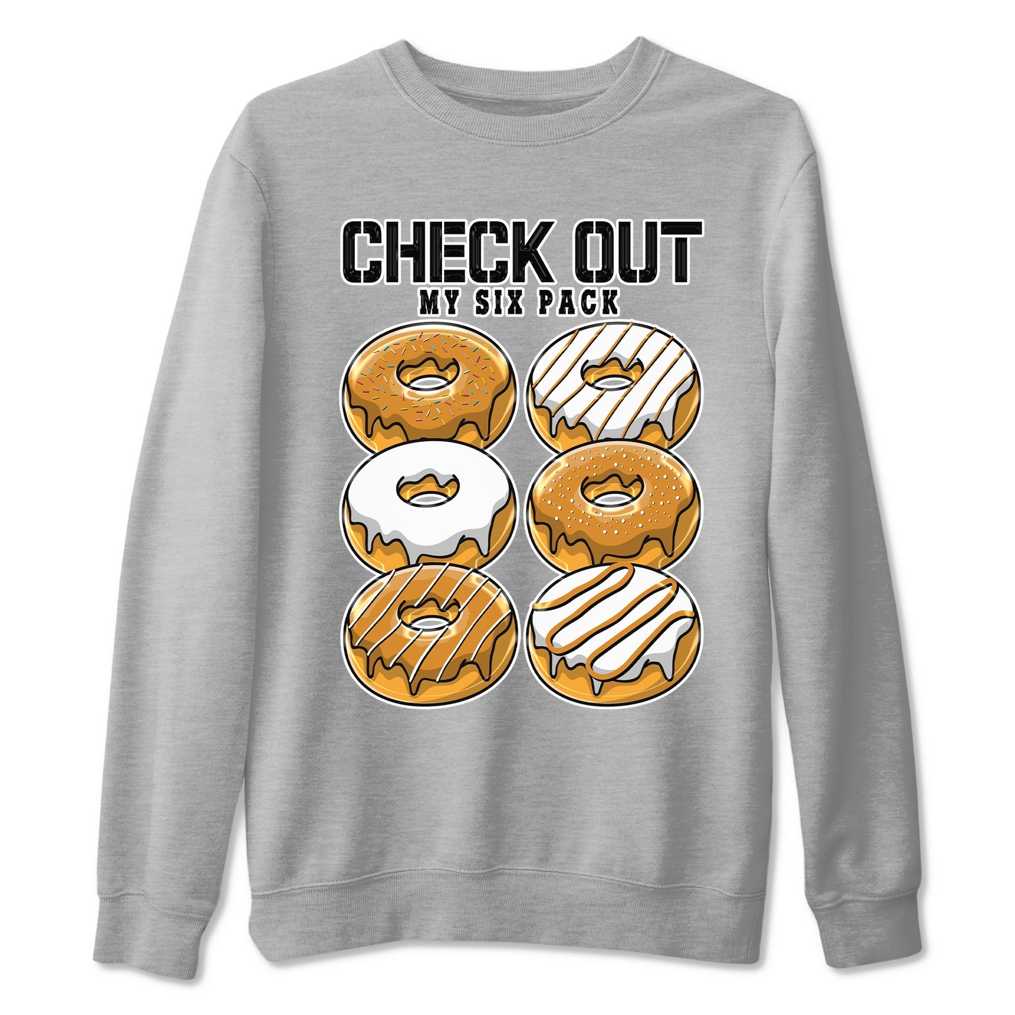 Check Out My Six Pack snkmatch Tees - Dunk Dark Curry