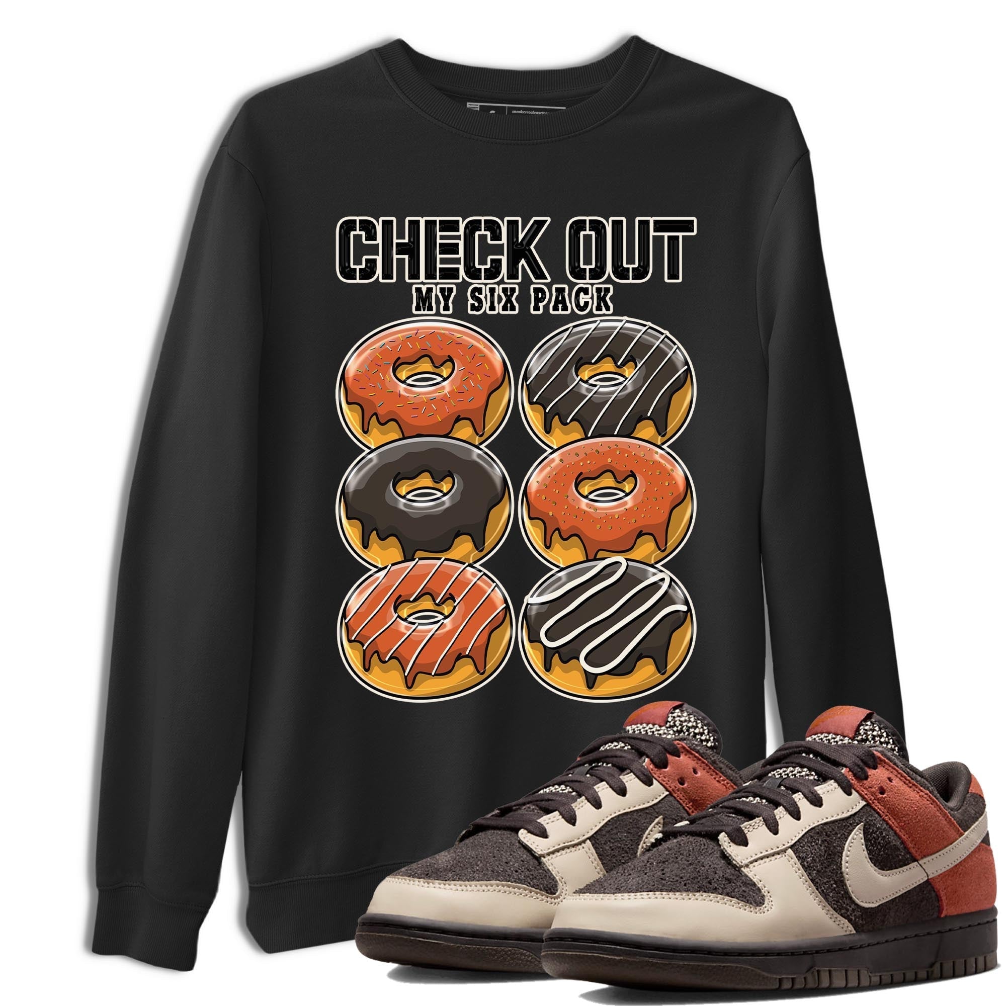 Check Out My Six Pack snkmatch Tee - Dunk Red Panda