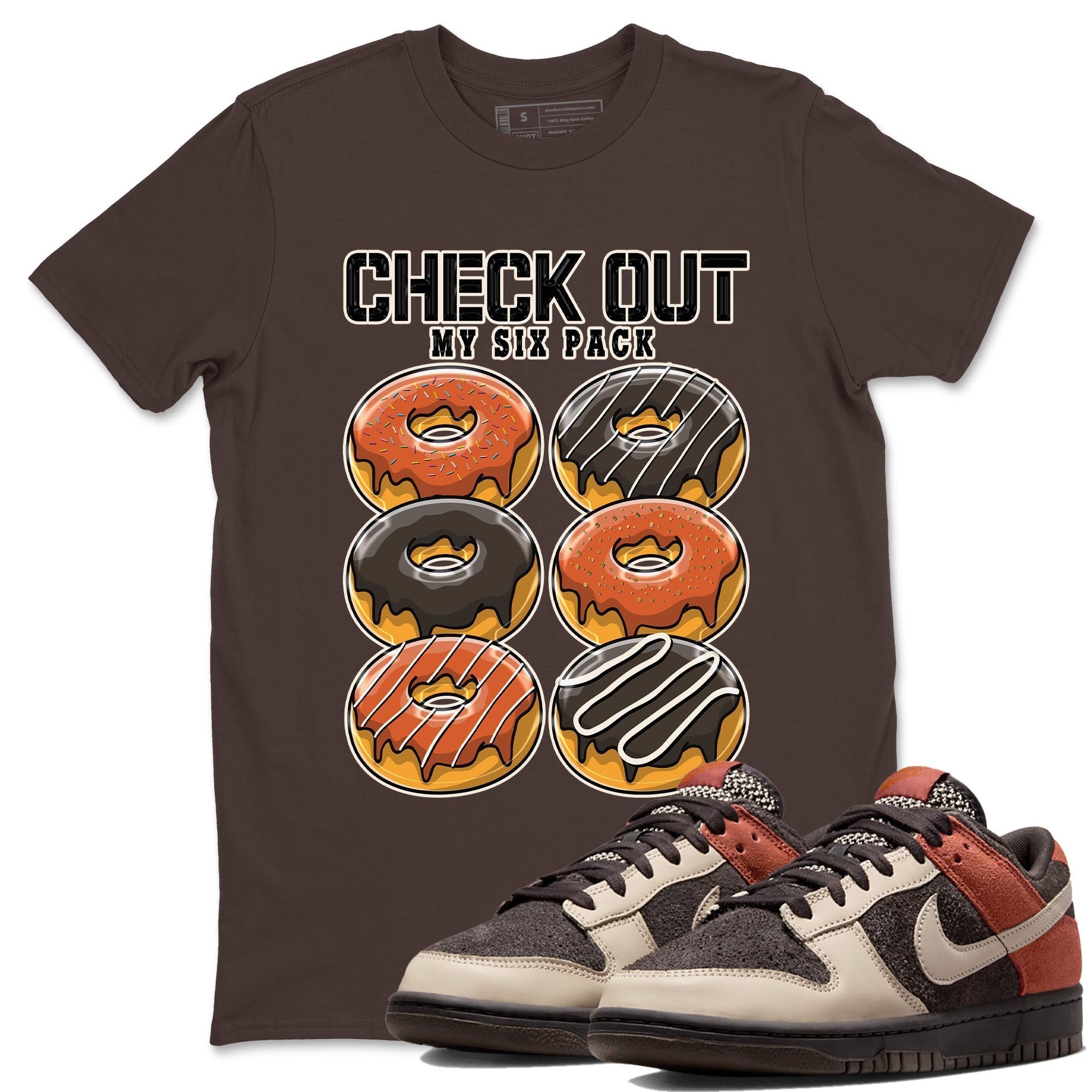 Check Out My Six Pack snkmatch Tee - Dunk Red Panda