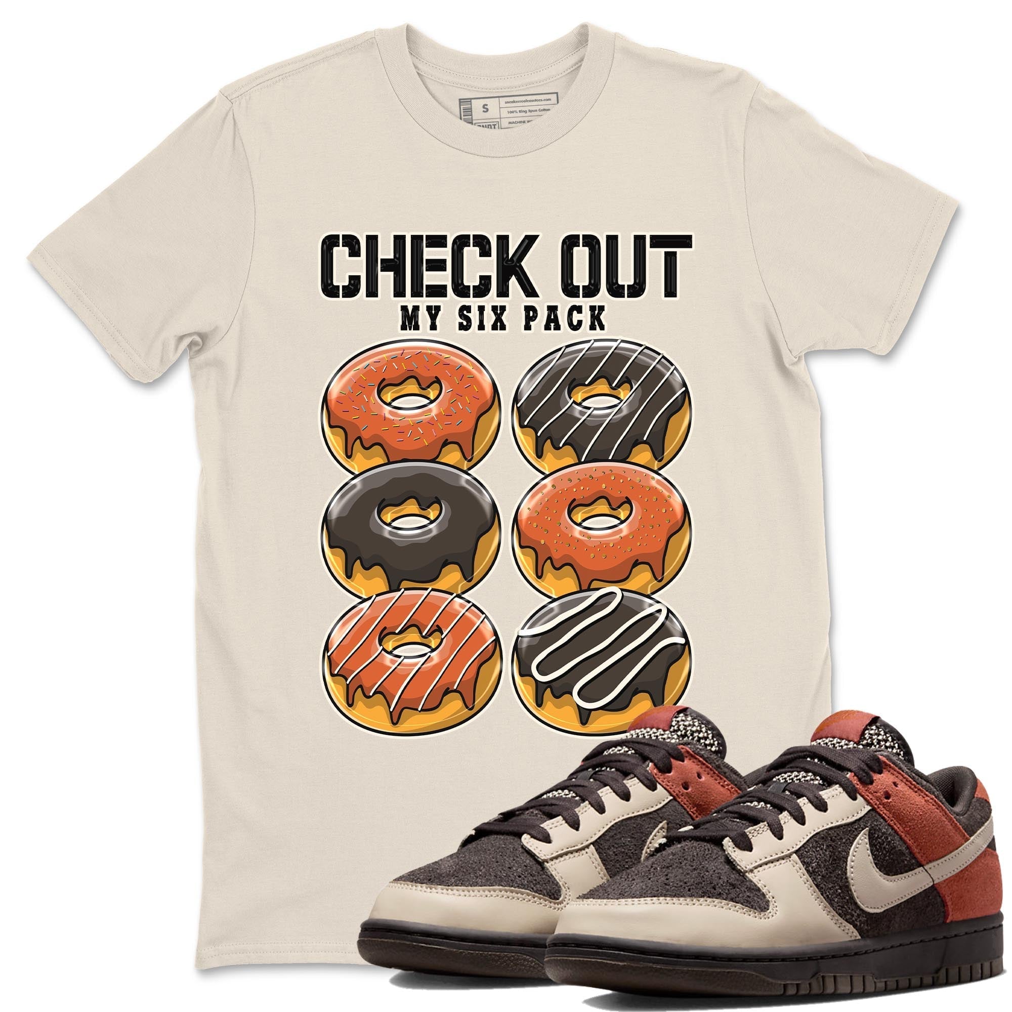 Check Out My Six Pack snkmatch Tee - Dunk Red Panda