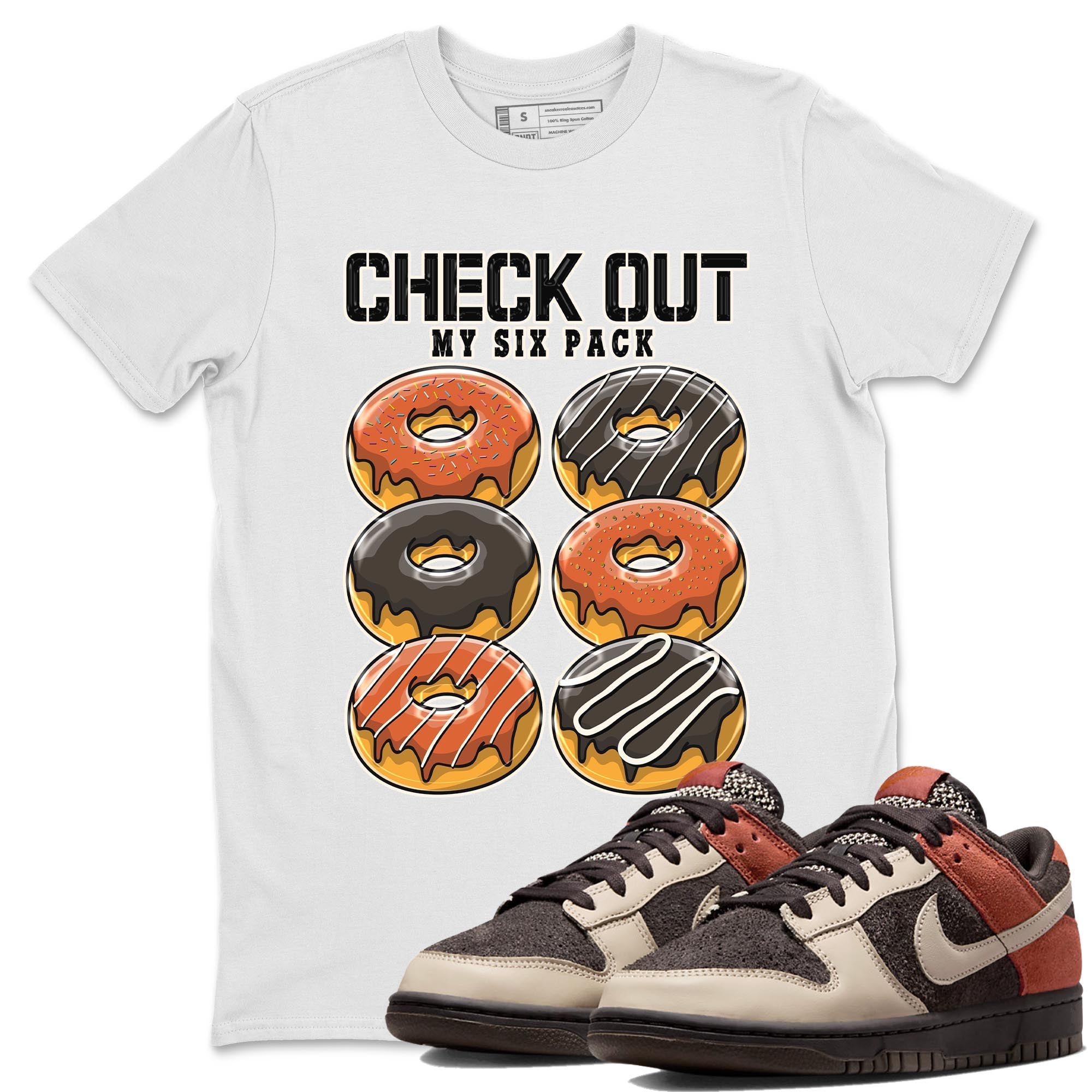 Check Out My Six Pack snkmatch Tee - Dunk Red Panda