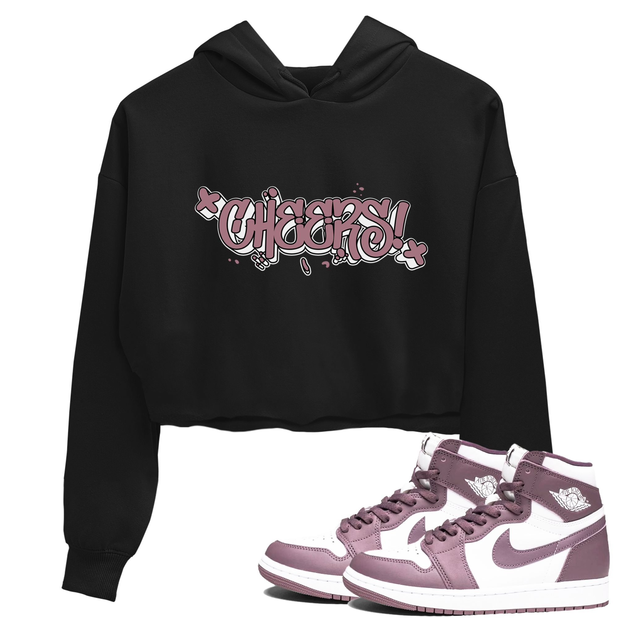 Cheers snkmatch Women's Top - Air Jordan 1 Mauve