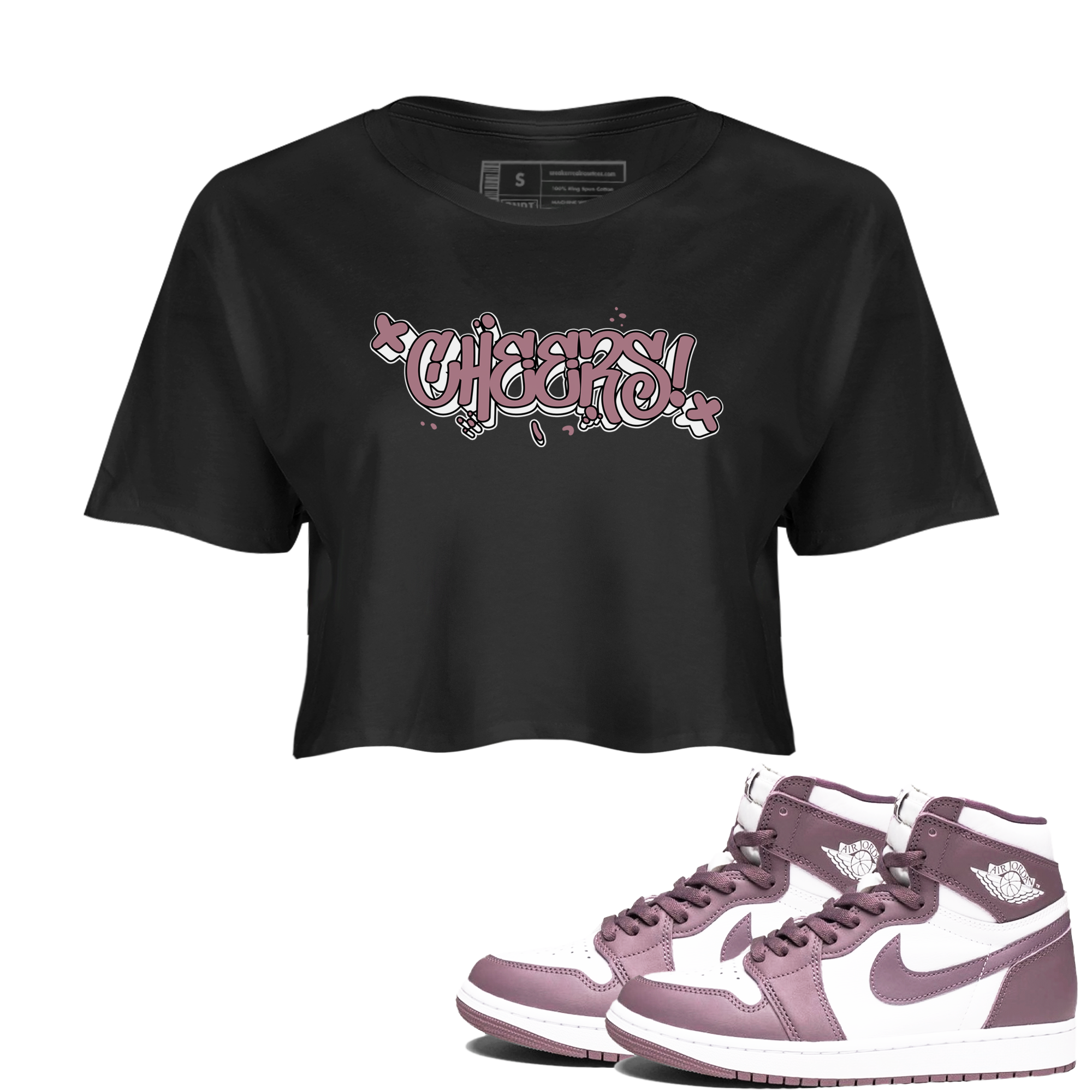 Cheers snkmatch Women's Top - Air Jordan 1 Mauve