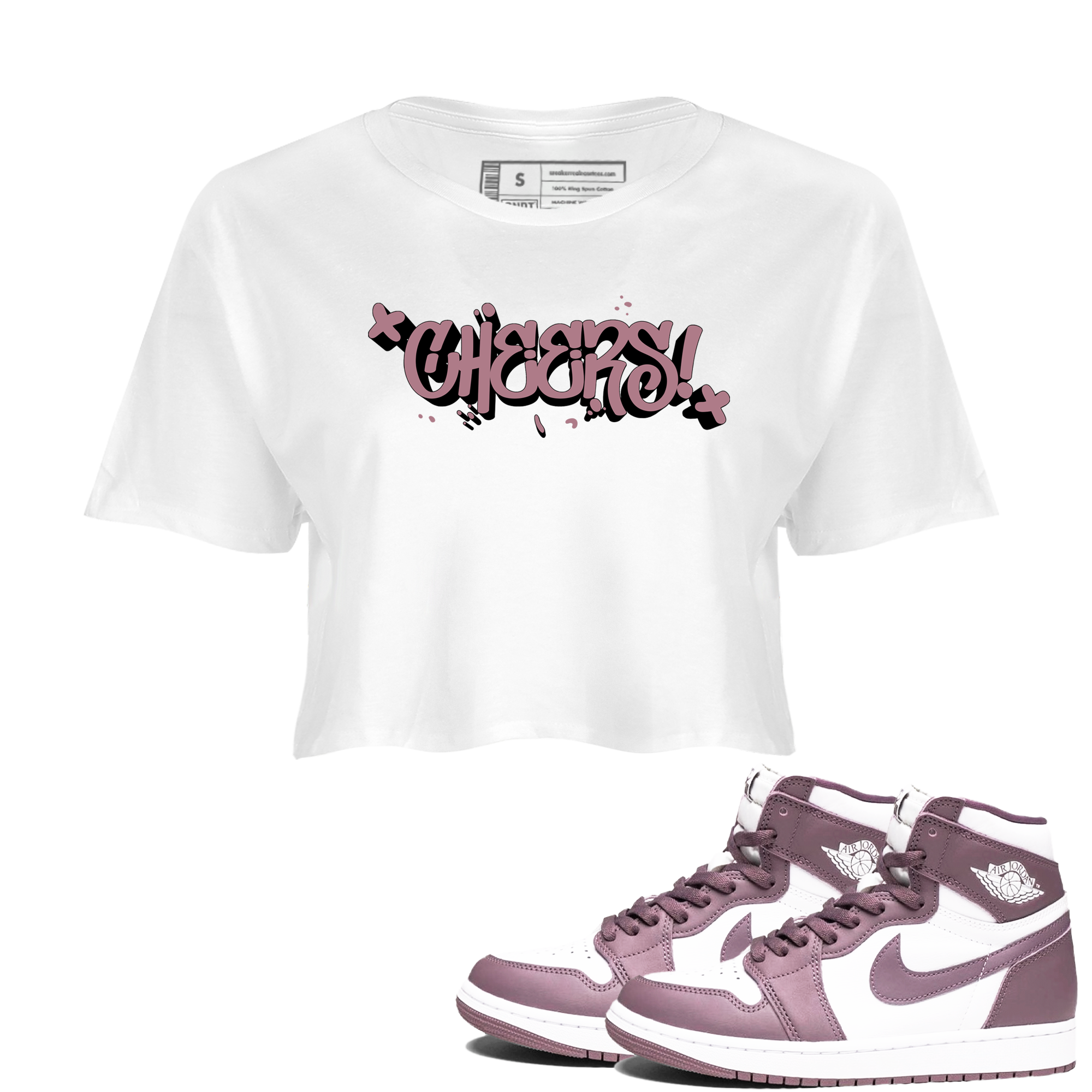 Cheers snkmatch Women's Top - Air Jordan 1 Mauve