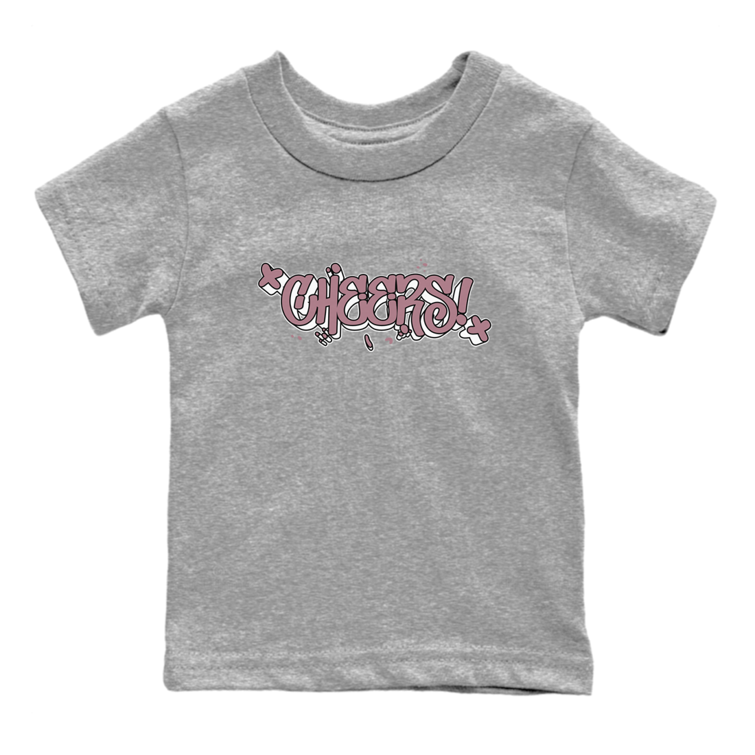 Cheers snkmatch Tee Kids - Air Jordan 1 Mauve