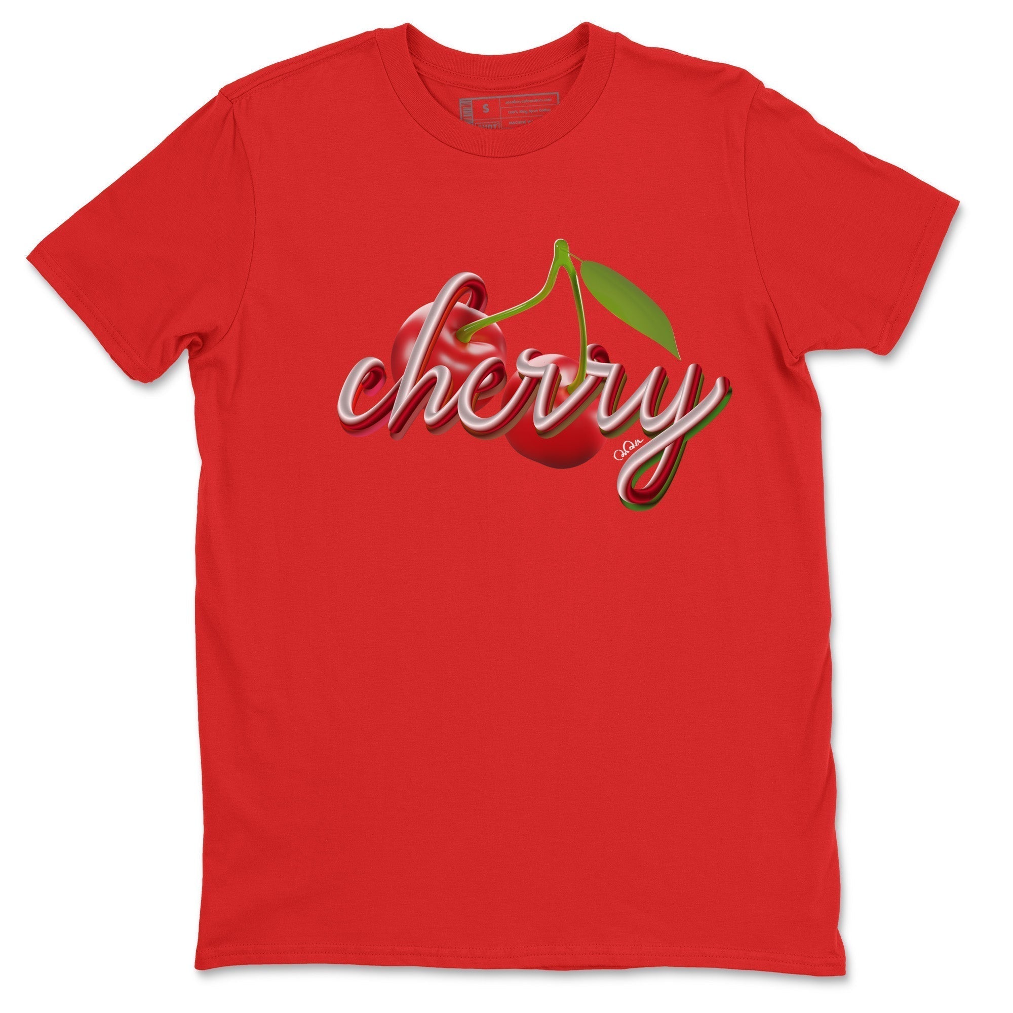 Cherry Unisex Tops - Air Jordan 11 Cherry