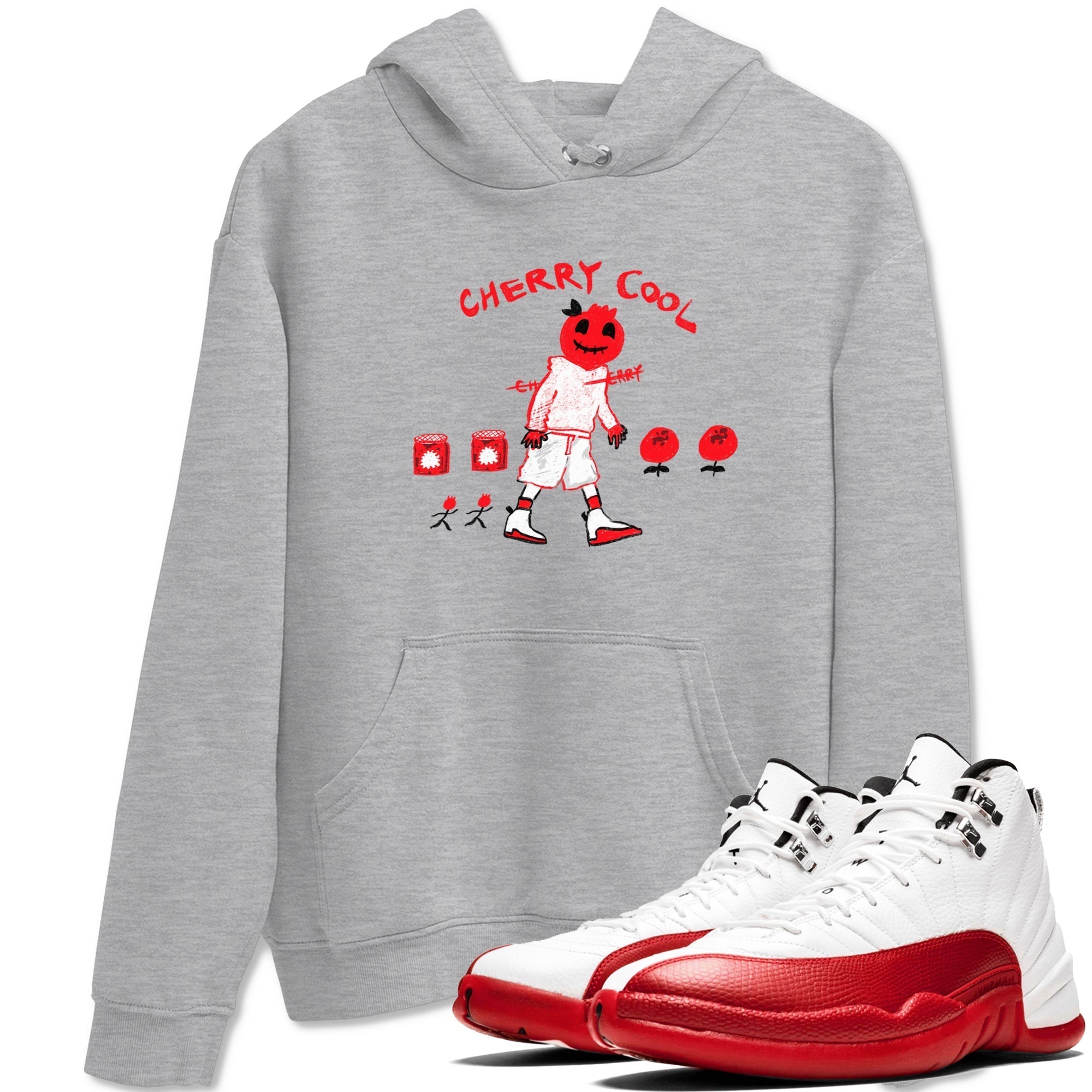 Cherry Cool snkmatch Tees - Air Jordan 12 Cherry