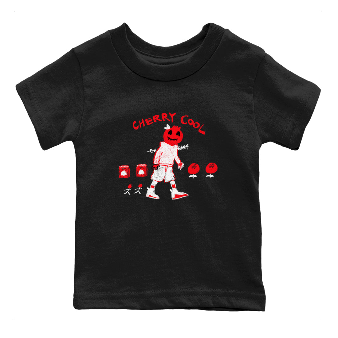 Cherry Cool snkmatch Tees Kids - Air Jordan 12 Cherry