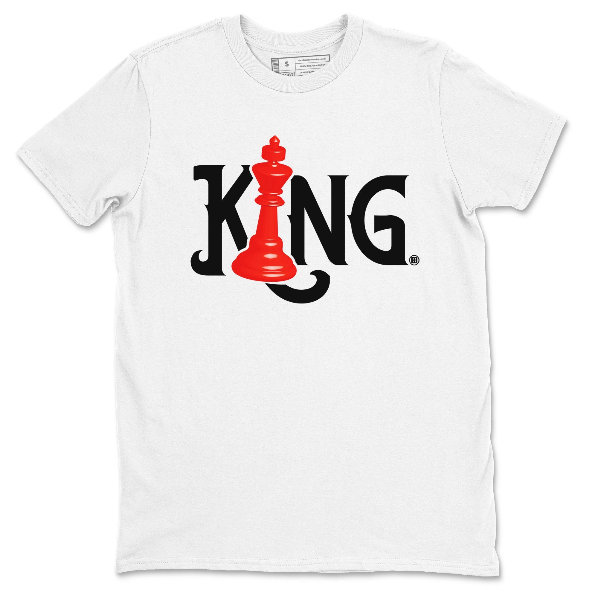 Chess King snkmatch Tees - Air Jordan 12 Cherry