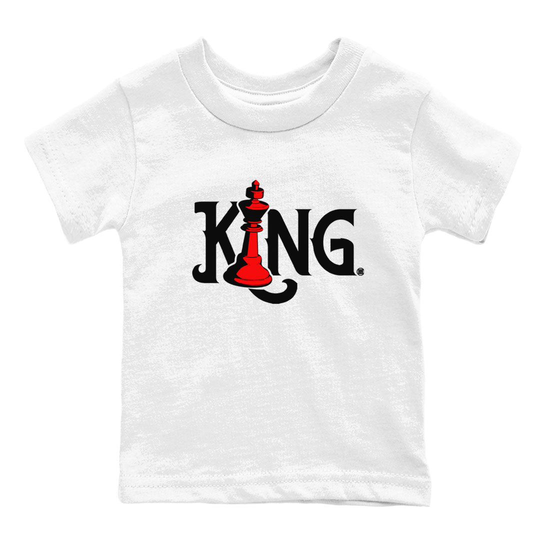 Chess King snkmatch Tees Kids - Air Jordan 4 Bred Reimagined