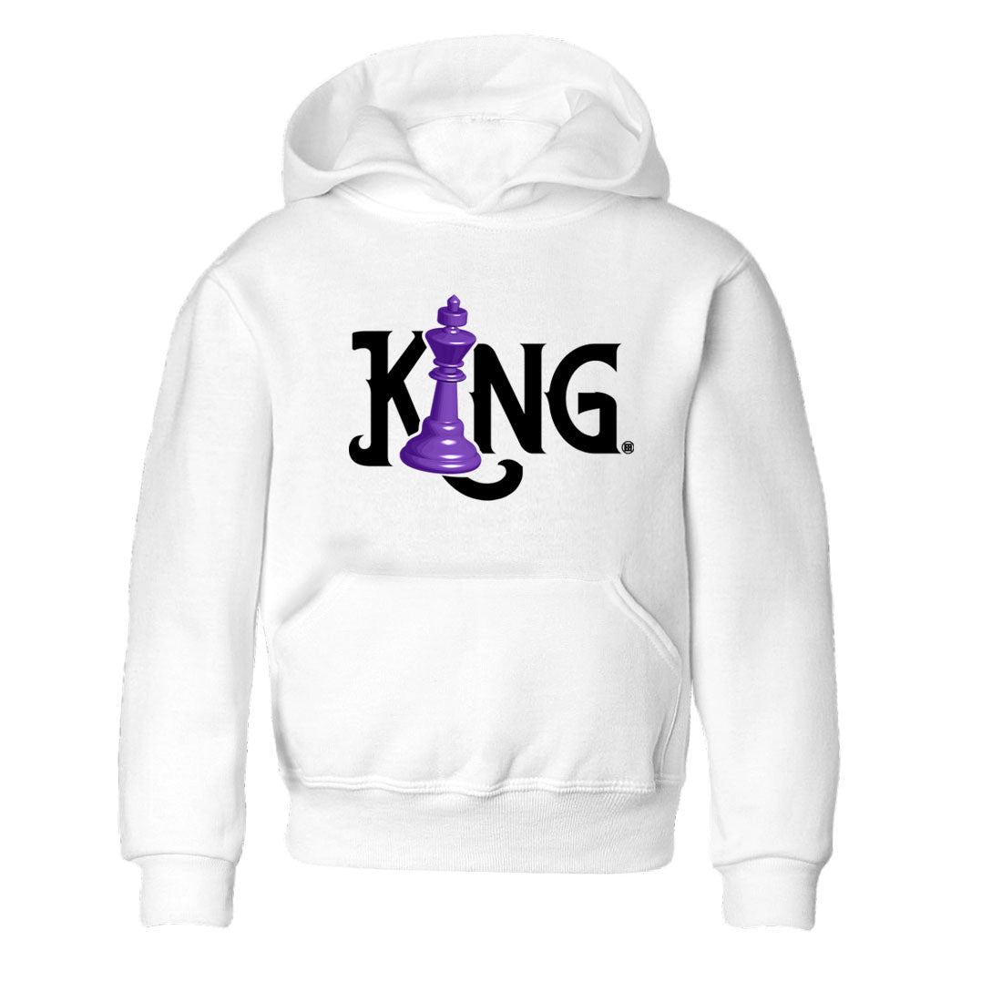 Chess King snkmatch Tees Kids - Dunk Low Court Purple