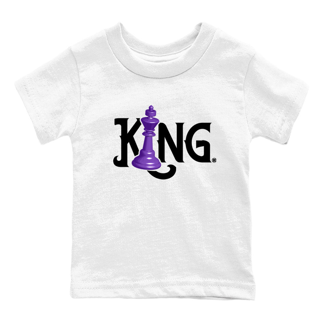 Chess King snkmatch Tees Kids - Dunk Low Court Purple