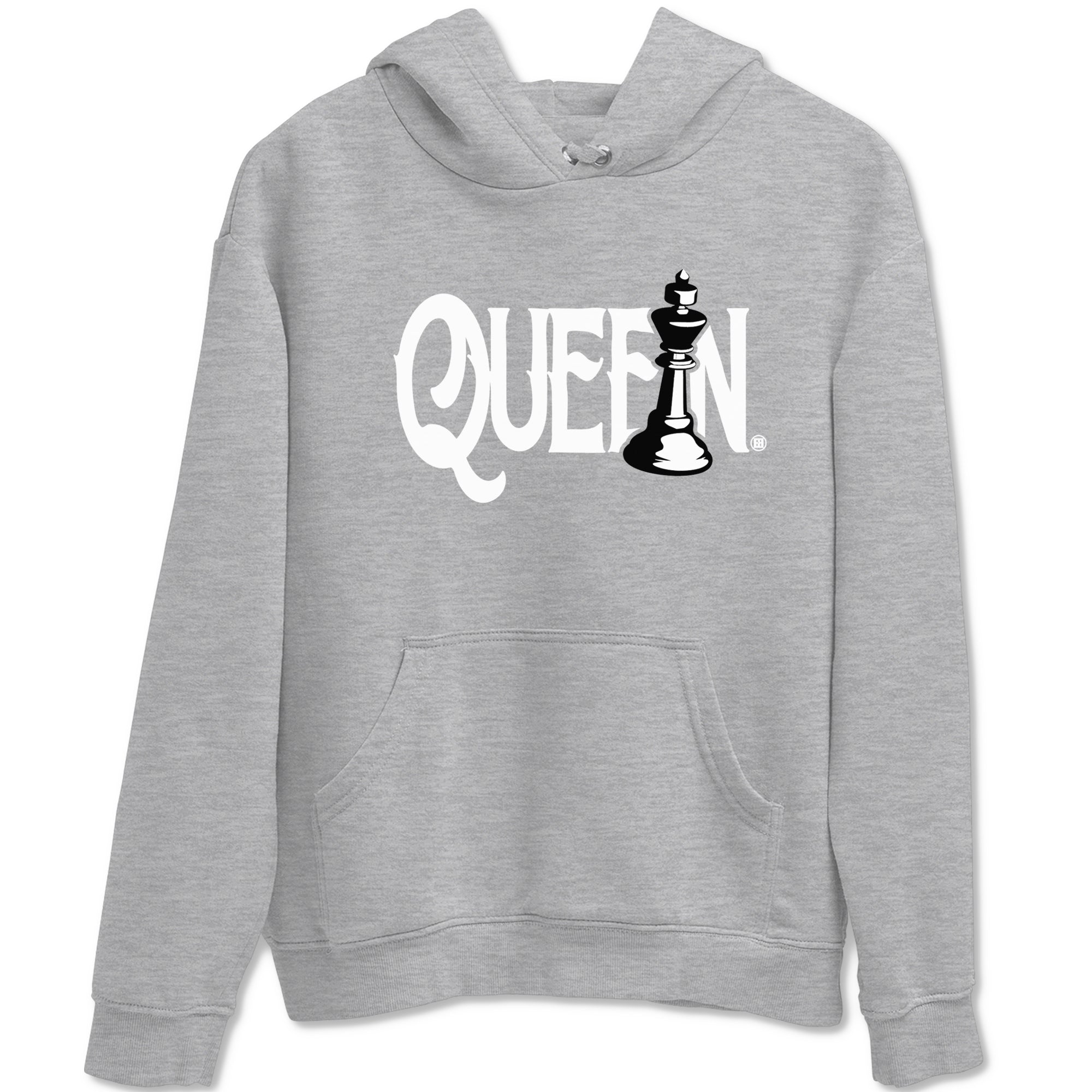 Chess Queen snkmatch Tees - Air Jordan 1 Wolf Grey