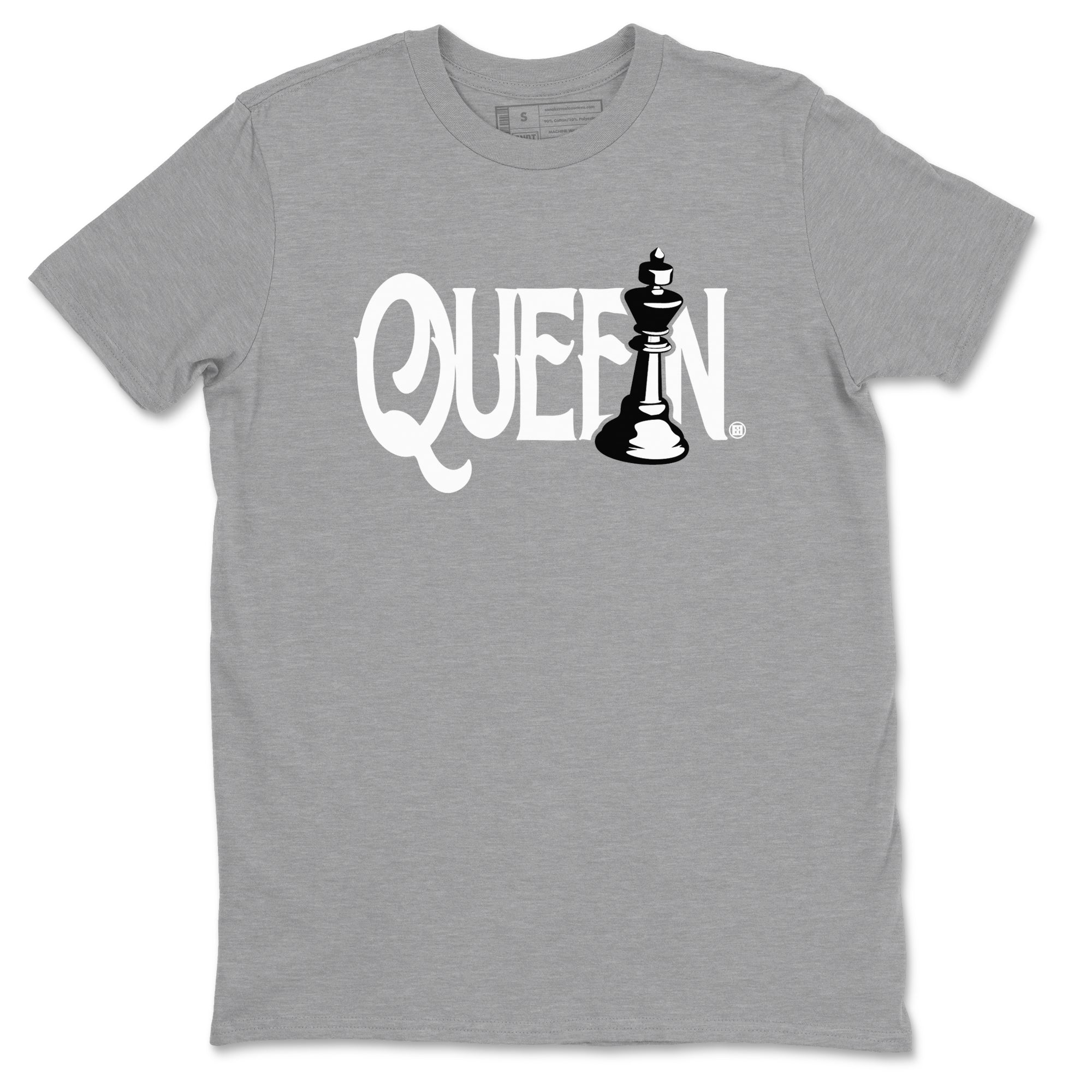 Chess Queen snkmatch Tees - Air Jordan 1 Wolf Grey