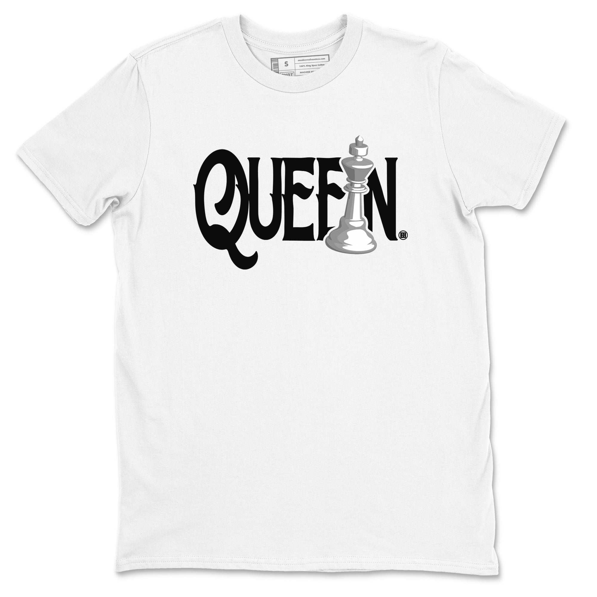 Chess Queen snkmatch Tees - Air Jordan 1 Wolf Grey