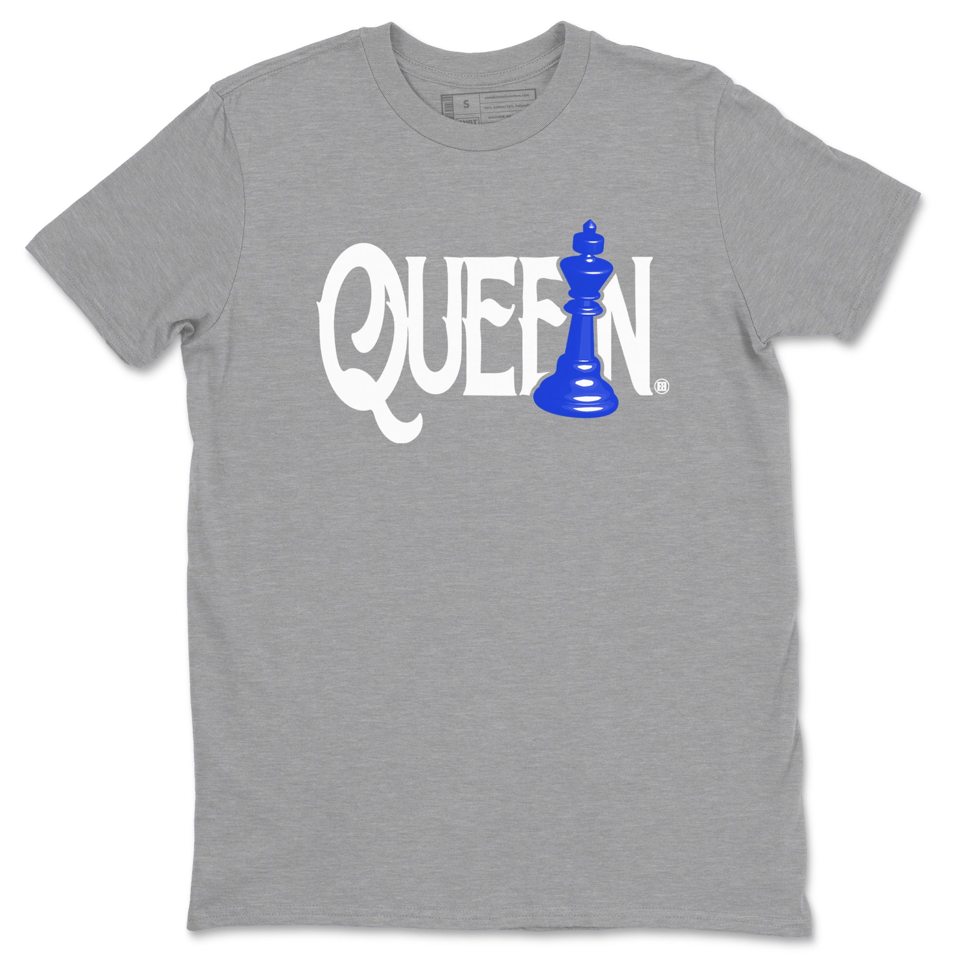 Chess Queen snkmatch Tees - Air Jordan 12 Blueberry