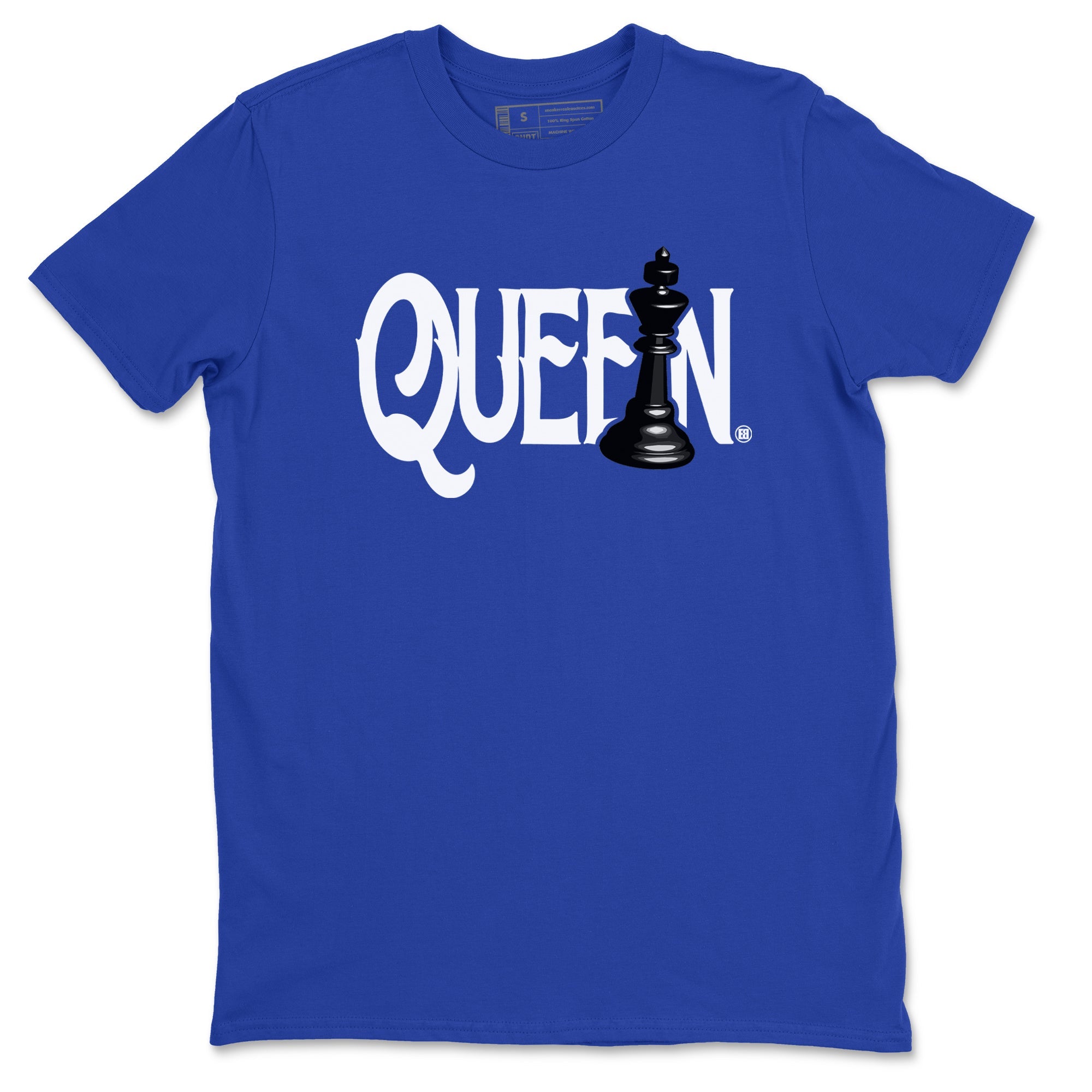 Chess Queen snkmatch Tees - Air Jordan 12 Blueberry