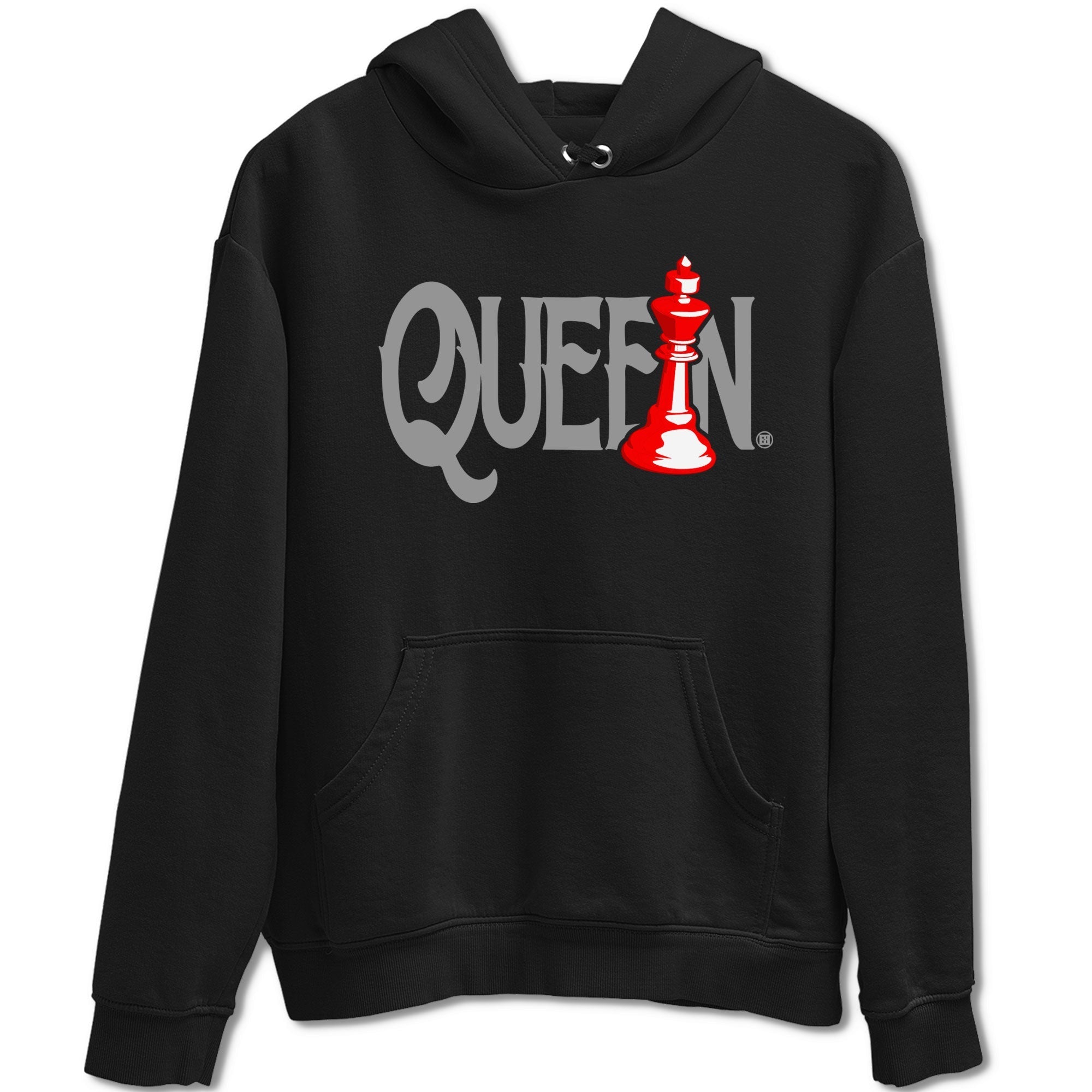 Chess Queen snkmatch Tees - Air Jordan 4 Bred Reimagined