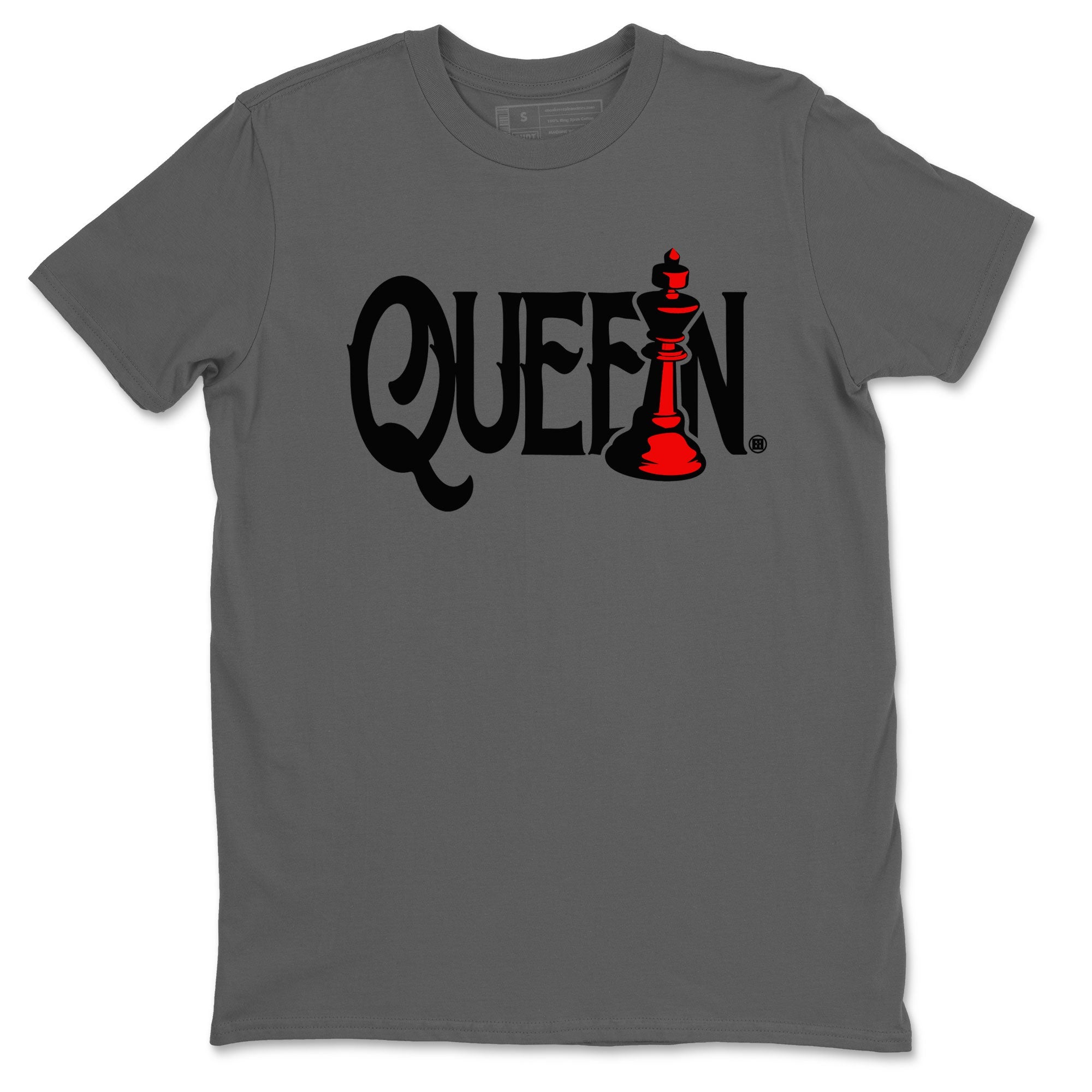 Chess Queen snkmatch Tees - Air Jordan 4 Bred Reimagined
