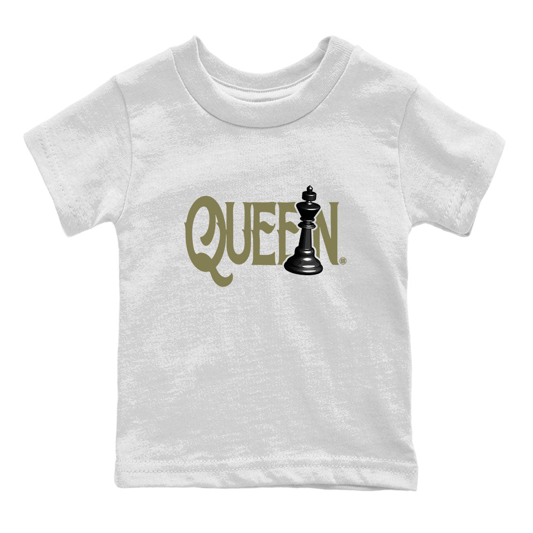 Chess Queen snkmatch Tee Kids - Air Jordan 4 Medium Olive