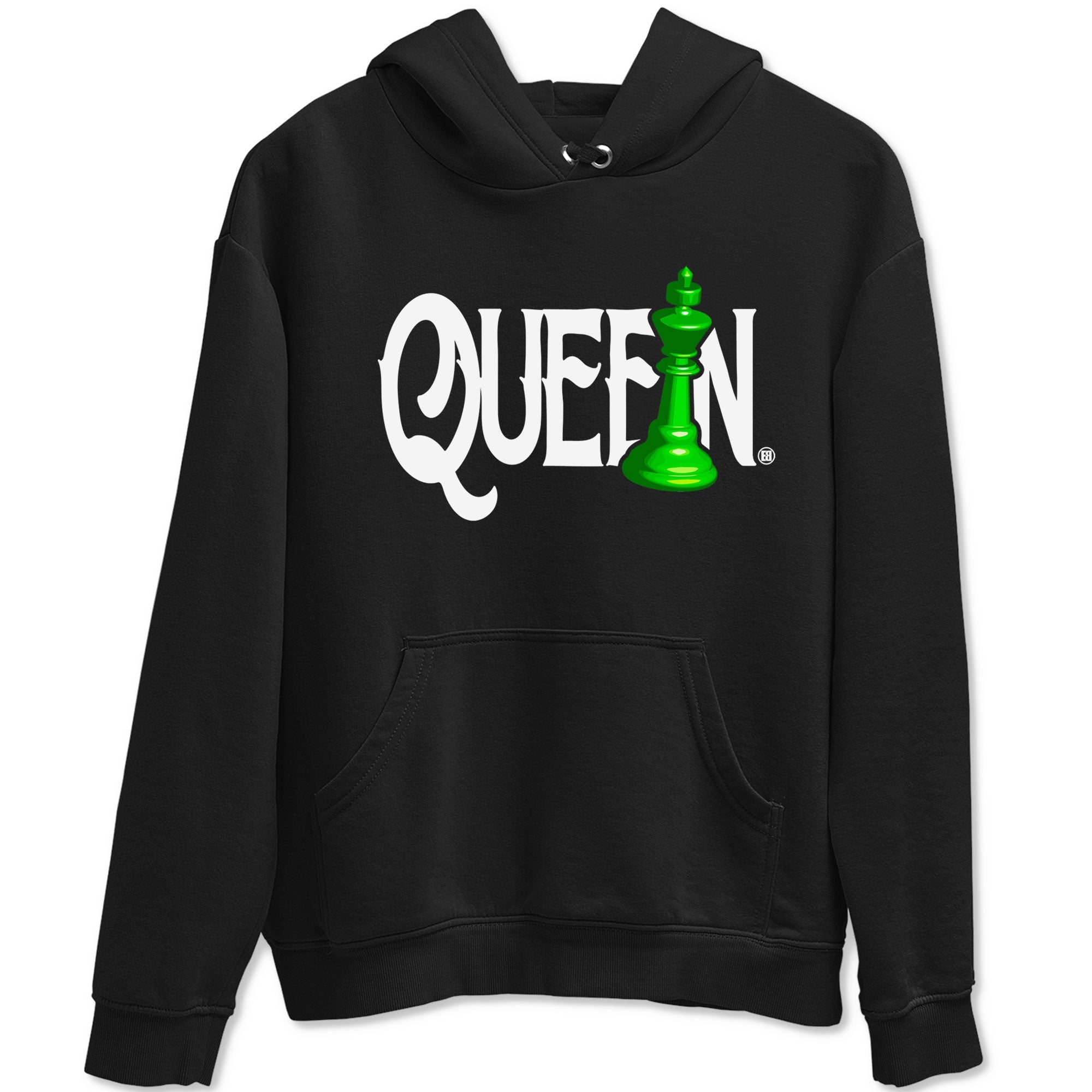 Chess Queen snkmatch Tees - Air Jordan 5 Lucky Green