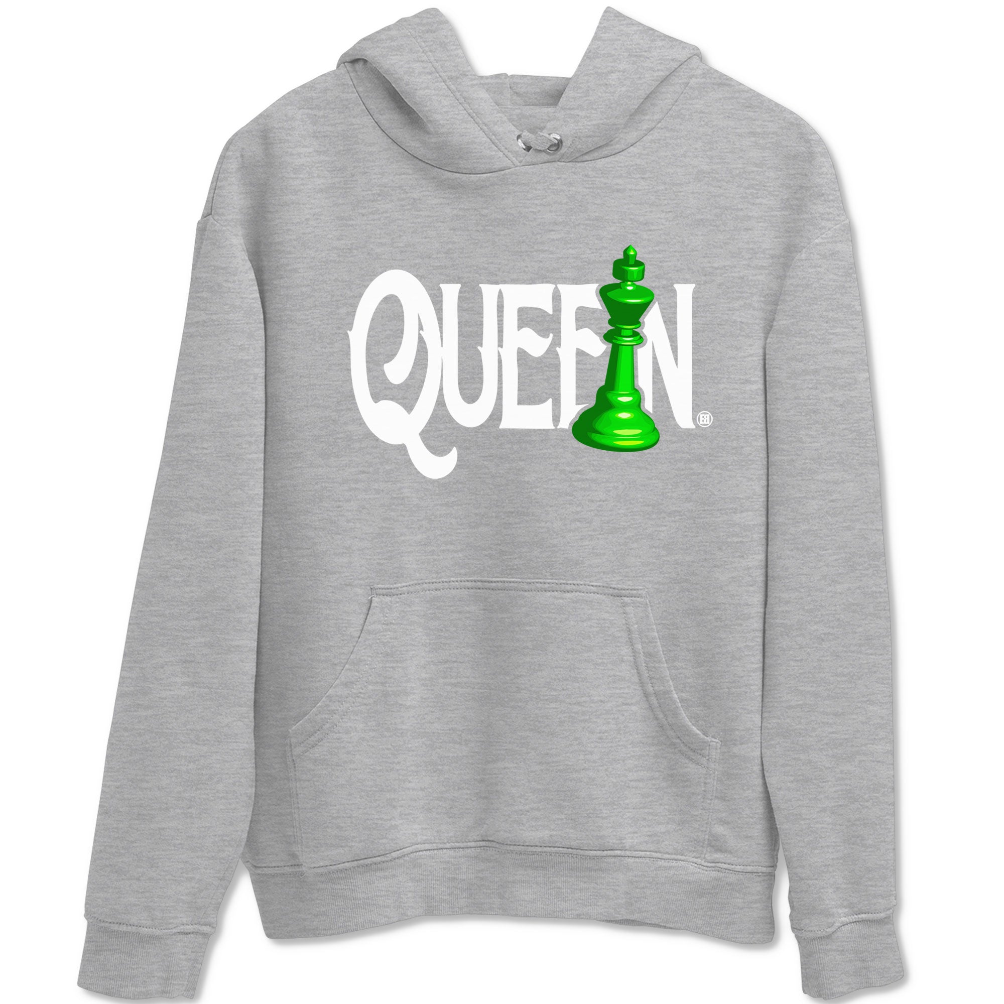 Chess Queen snkmatch Tees - Air Jordan 5 Lucky Green