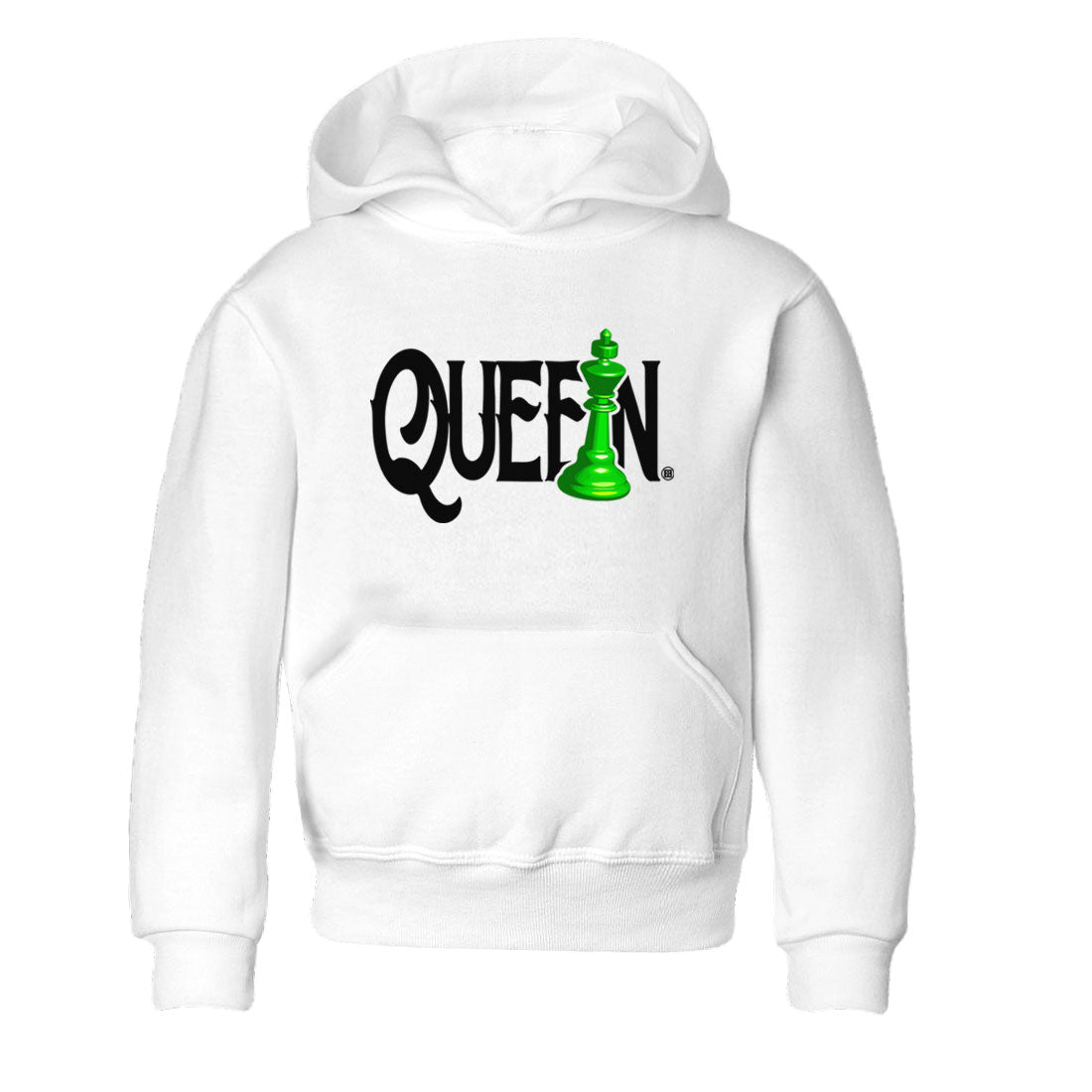 Chess Queen snkmatch Tees Kids - Air Jordan 5 Lucky Green
