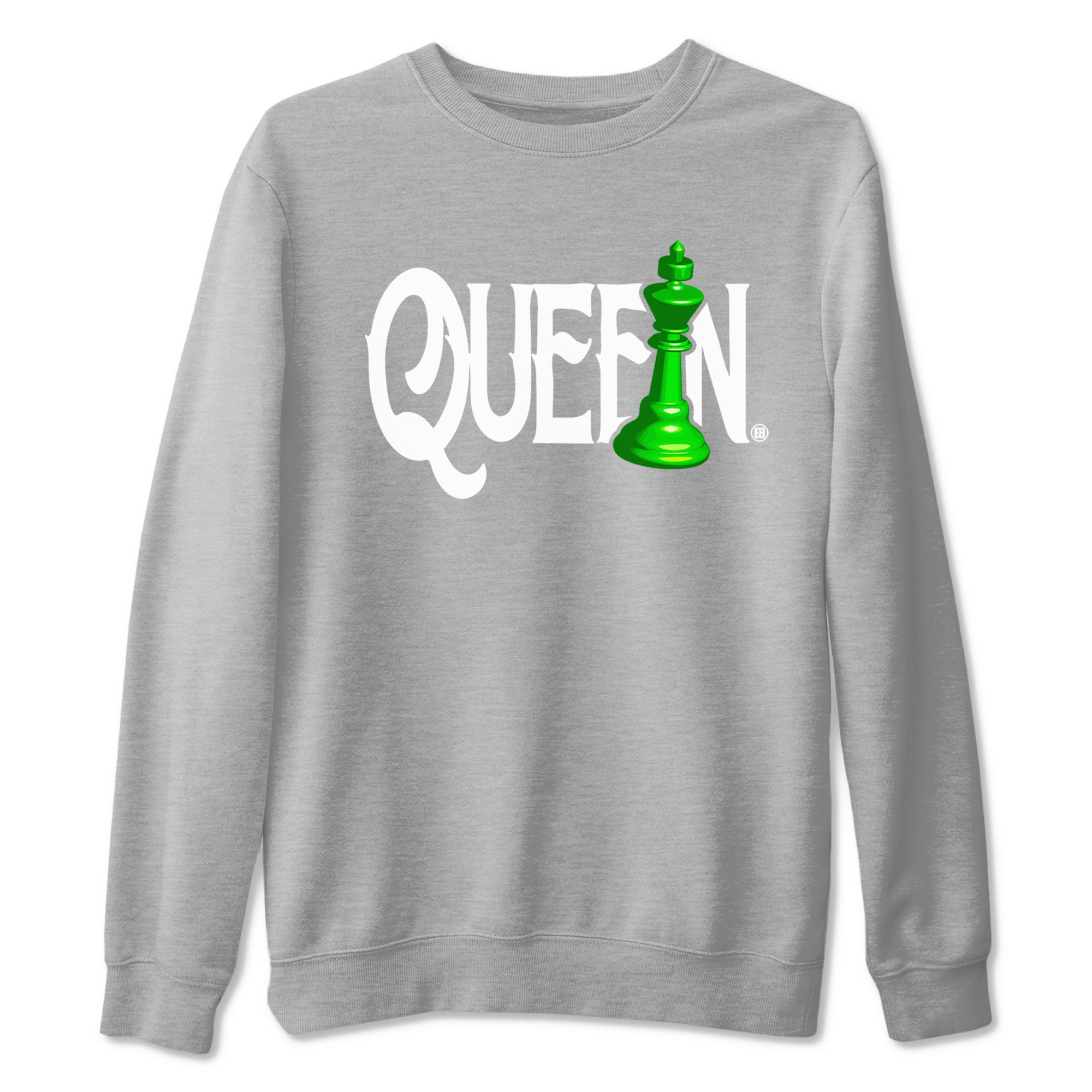 Chess Queen snkmatch Tees - Air Jordan 5 Lucky Green