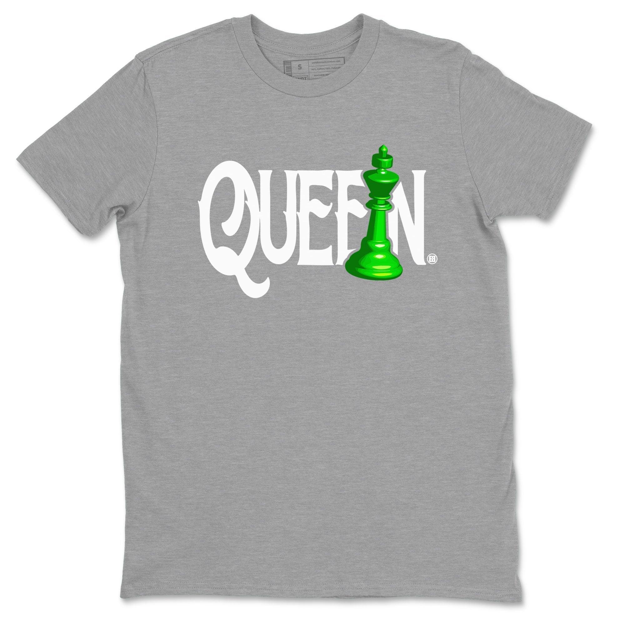 Chess Queen snkmatch Tees - Air Jordan 5 Lucky Green