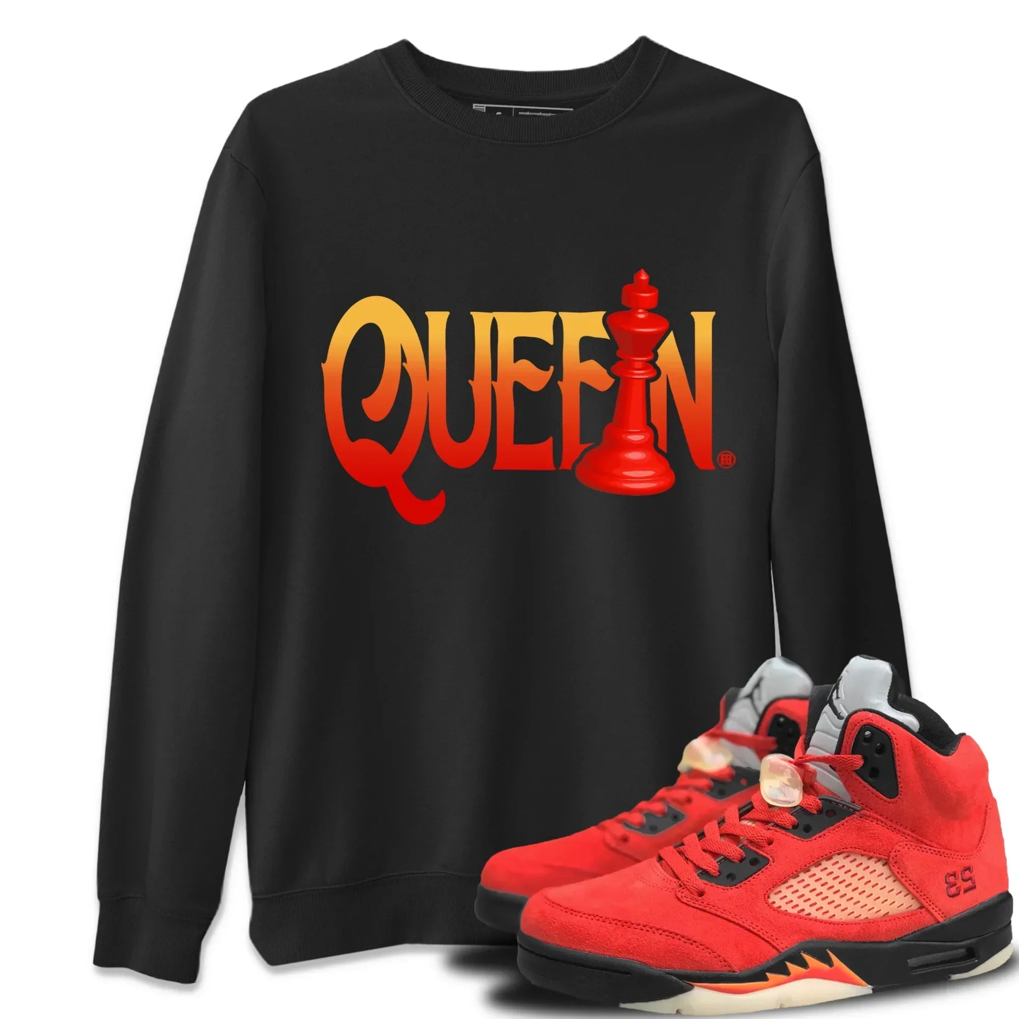 Chess Queen Unisex Tops - Air Jordan 5 Mars For Her