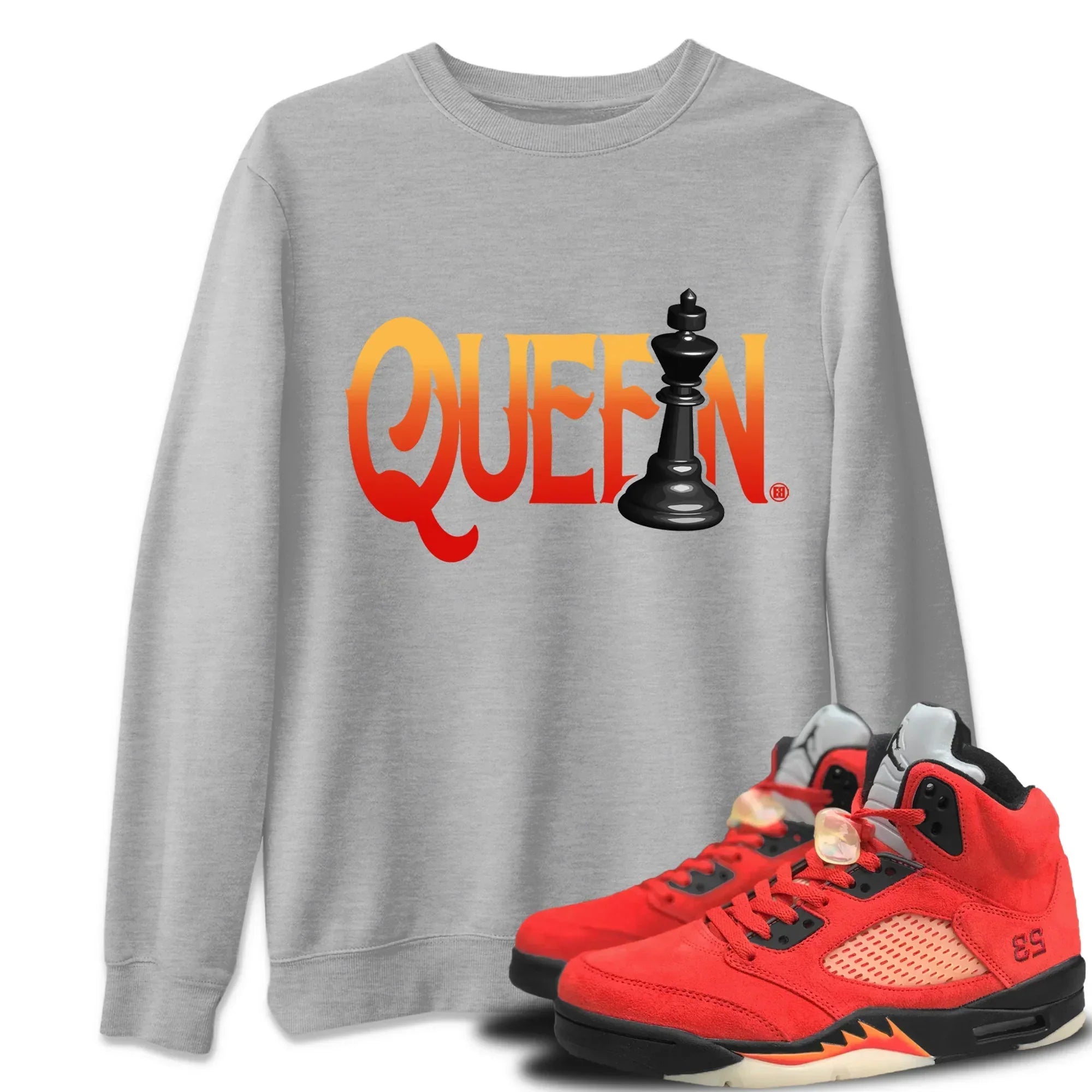 Chess Queen Unisex Tops - Air Jordan 5 Mars For Her
