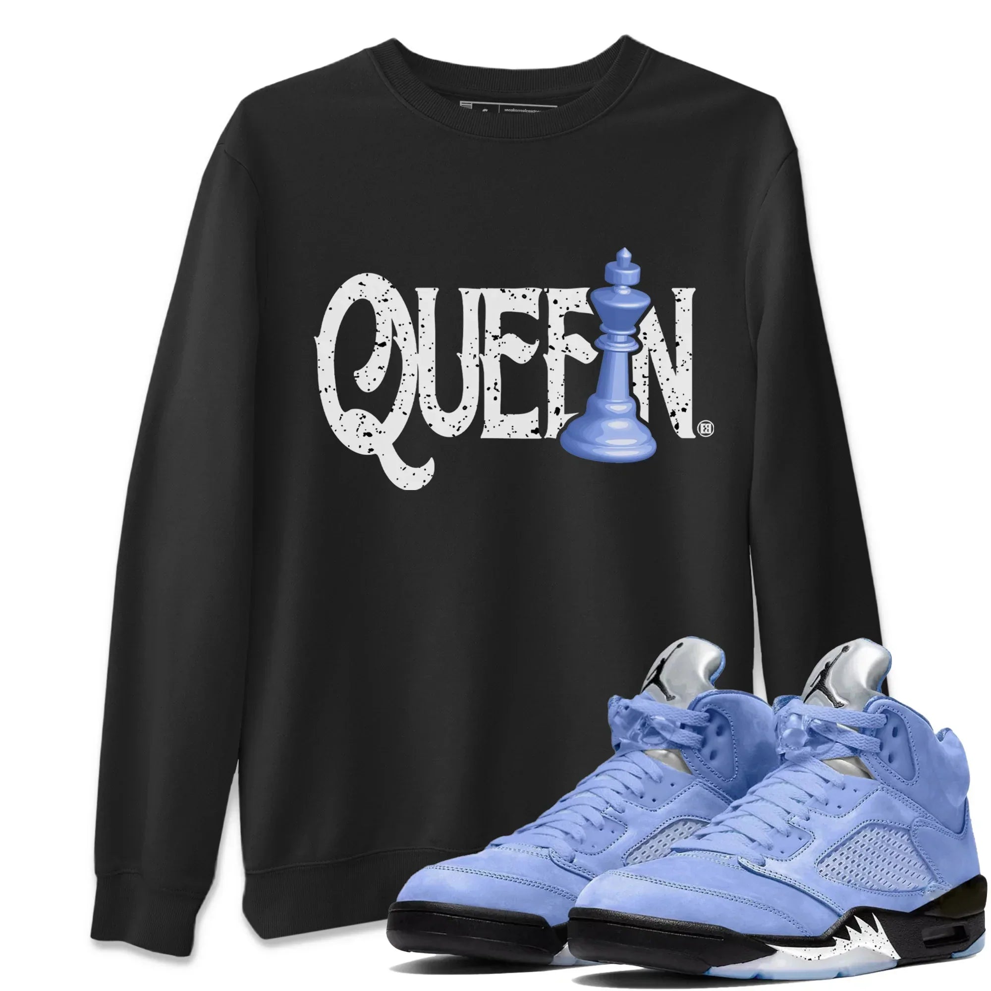 Chess Queen Unisex Tops - Air Jordan 5 UNC