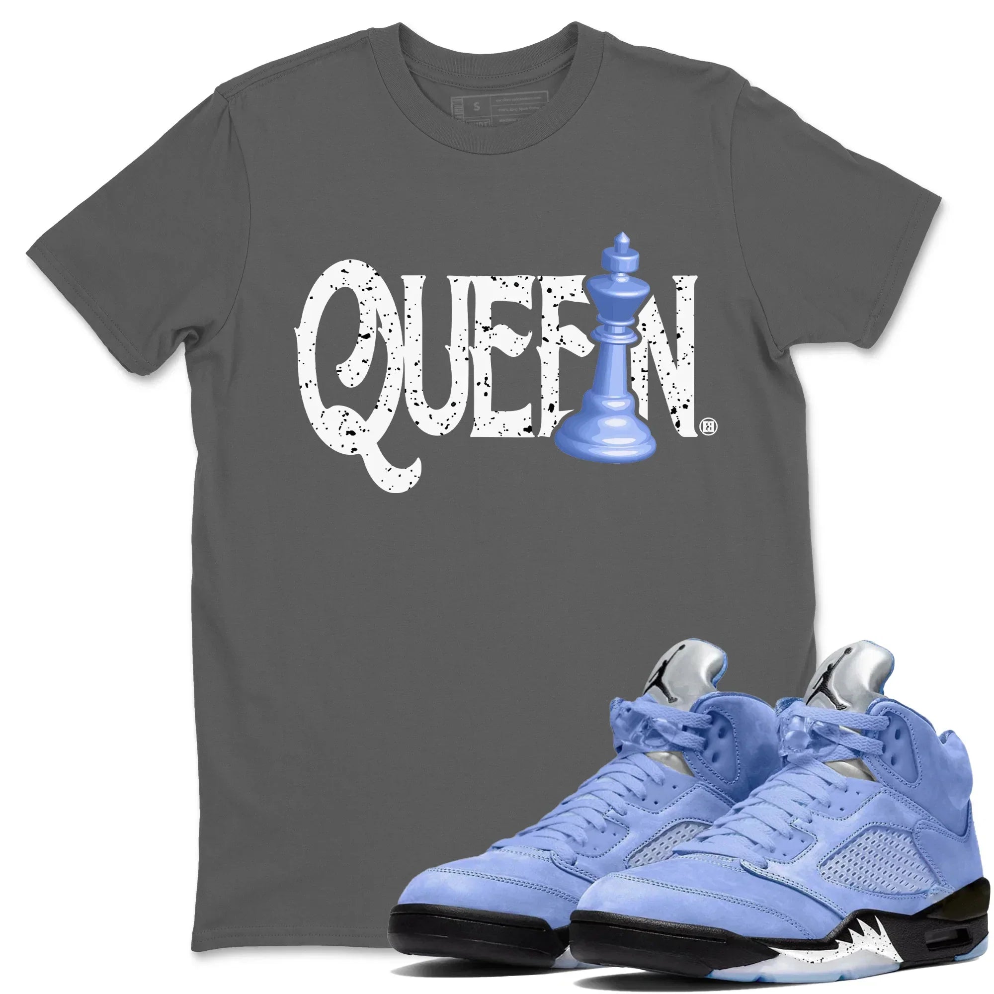 Chess Queen Unisex Tops - Air Jordan 5 UNC