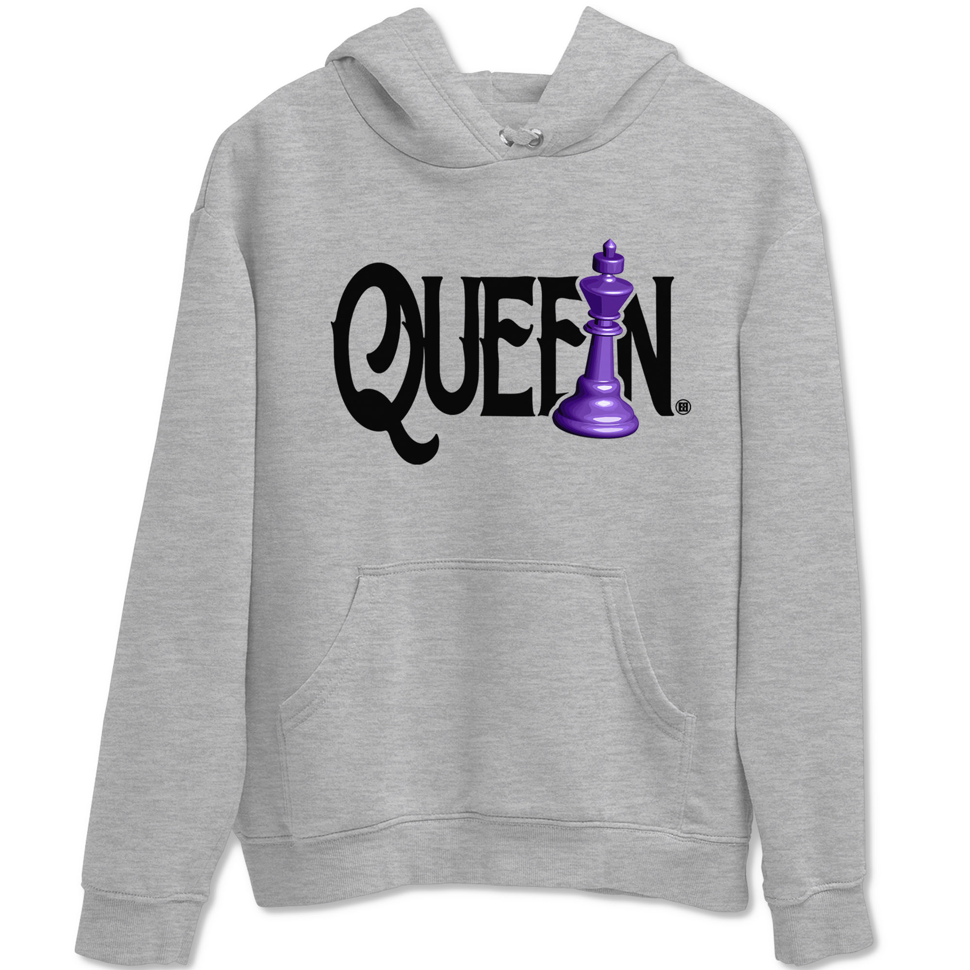 Chess Queen snkmatch Tees - Dunk Low Court Purple