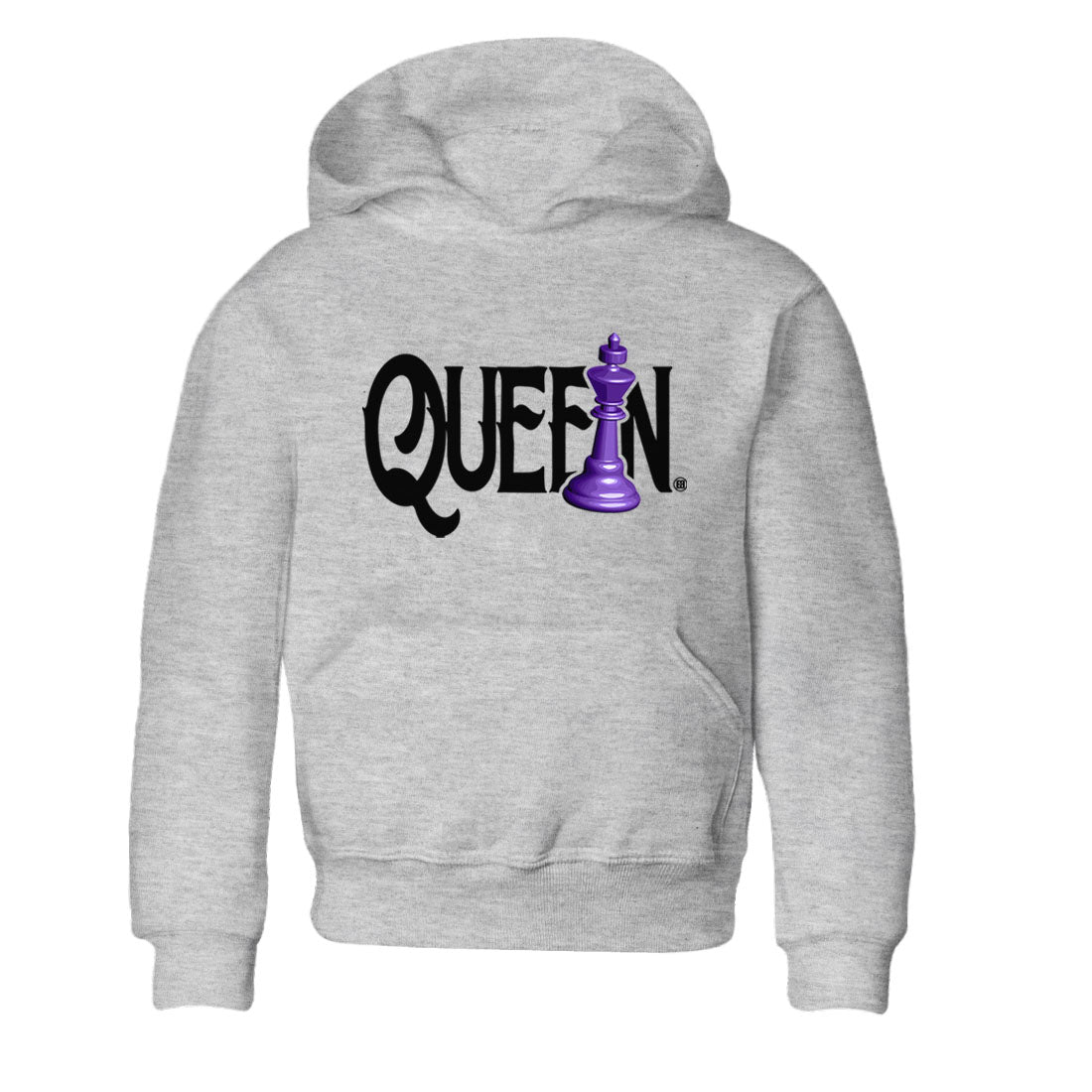 Chess Queen snkmatch Tees Kids - Dunk Low Court Purple