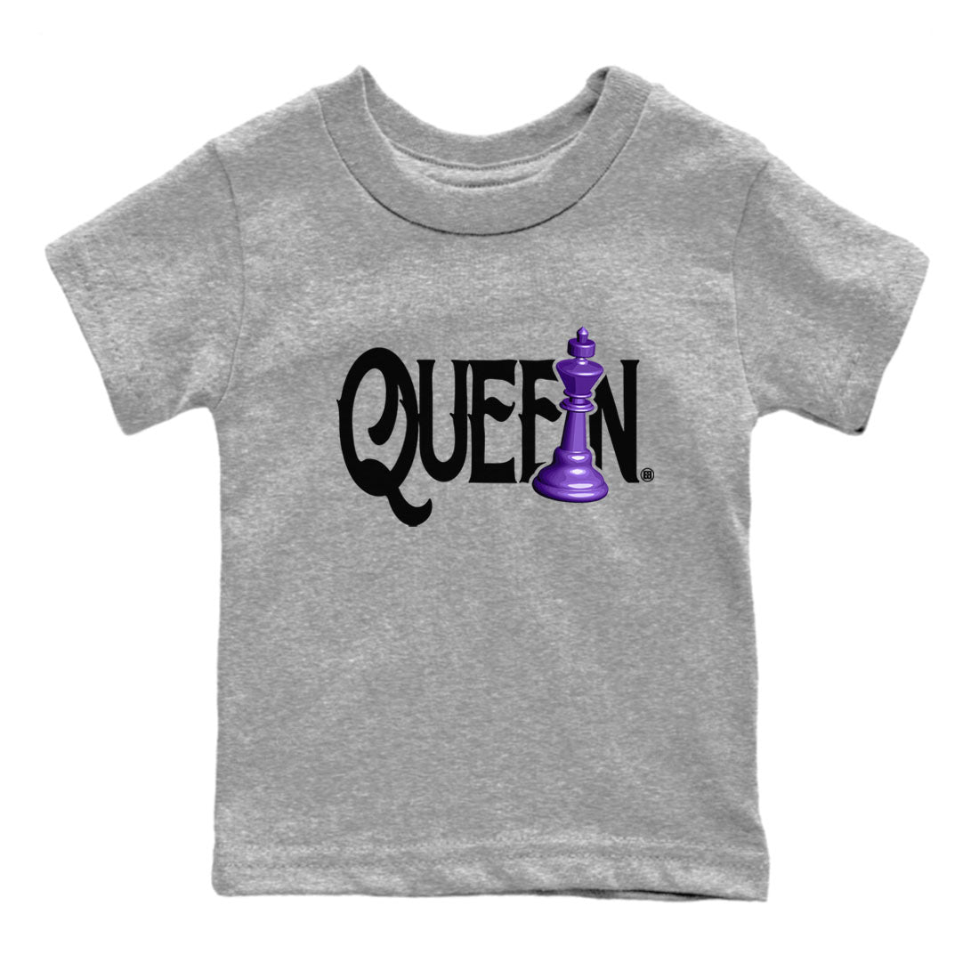 Chess Queen snkmatch Tees Kids - Dunk Low Court Purple