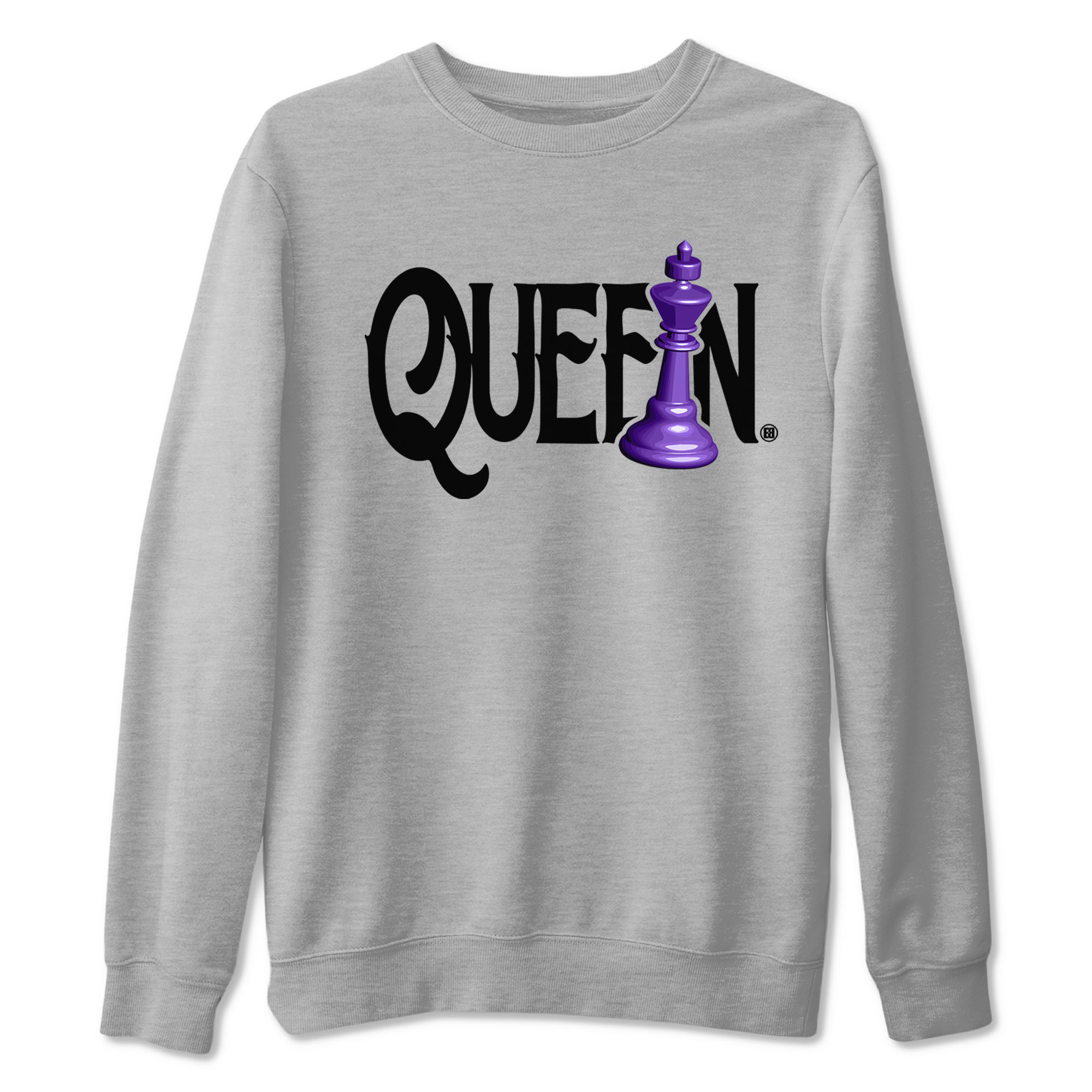Chess Queen snkmatch Tees - Dunk Low Court Purple