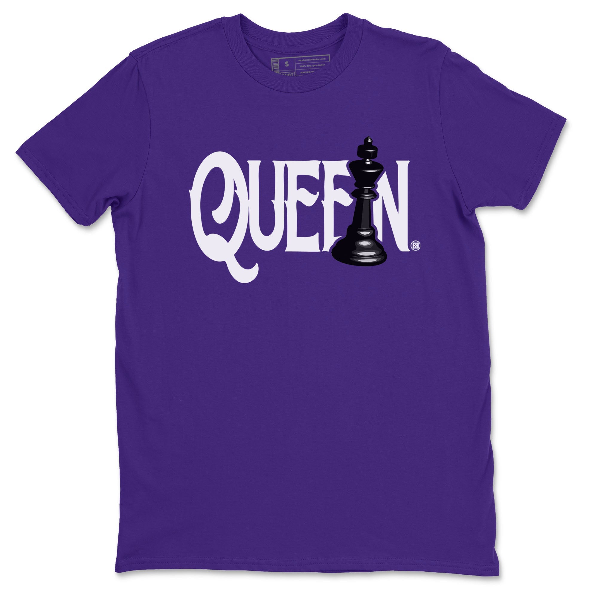 Chess Queen snkmatch Tees - Dunk Low Court Purple