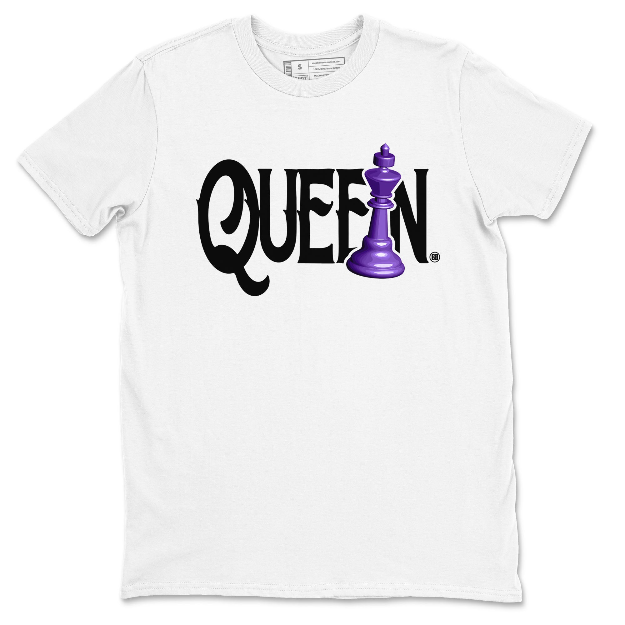 Chess Queen snkmatch Tees - Dunk Low Court Purple