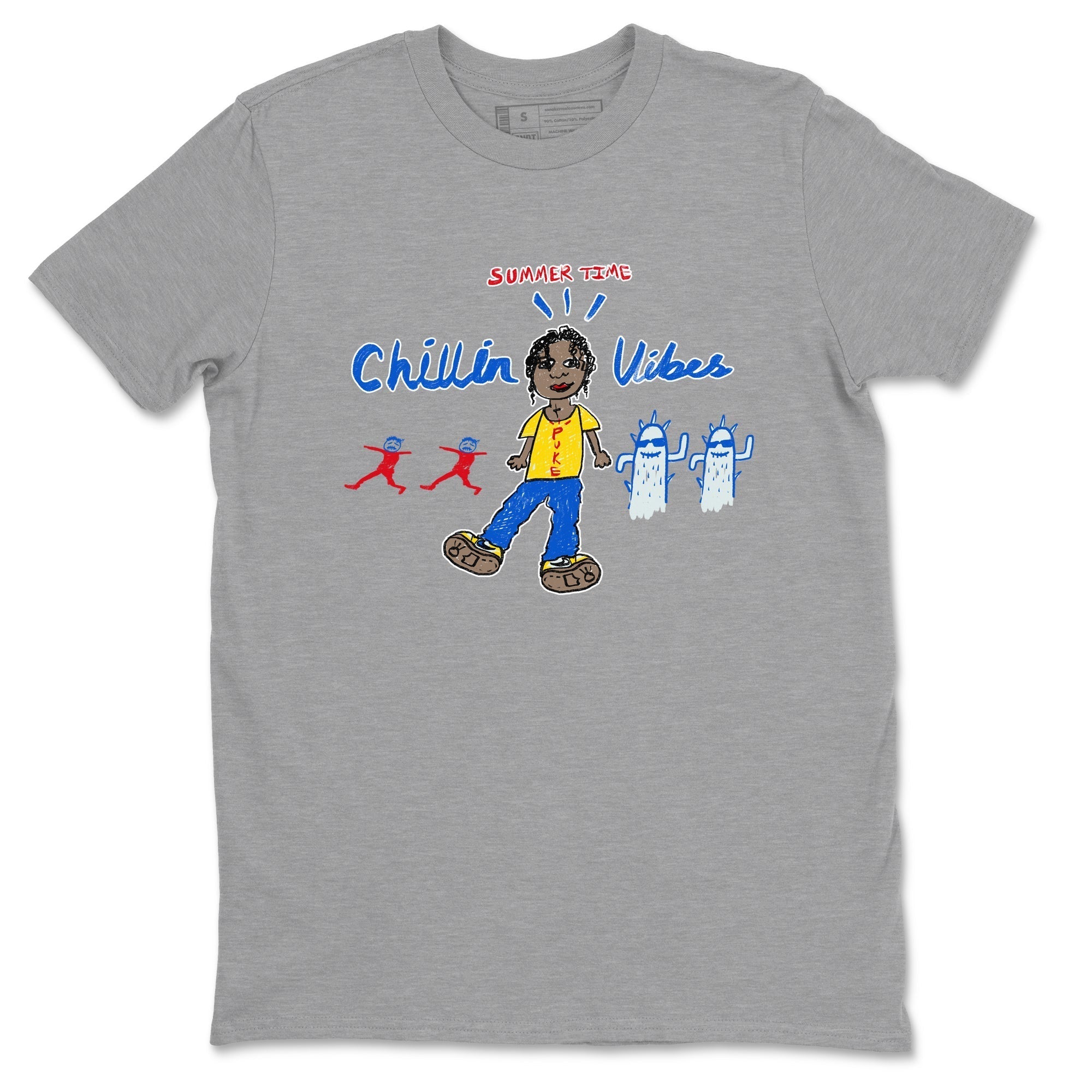 Chillin Vibes snkmatch Tees - Air Jordan 1 Travis Scott Canary
