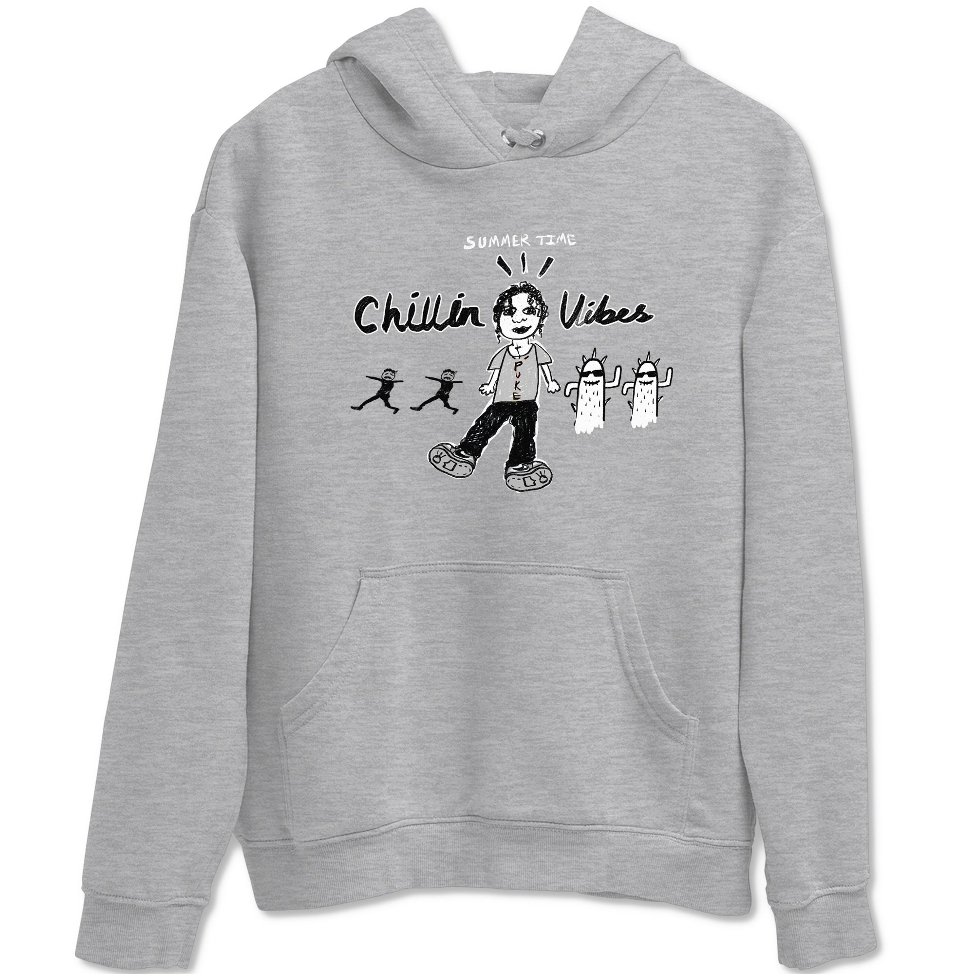 Chillin Vibes snkmatch Tees - Air Jordan 1 Wolf Grey