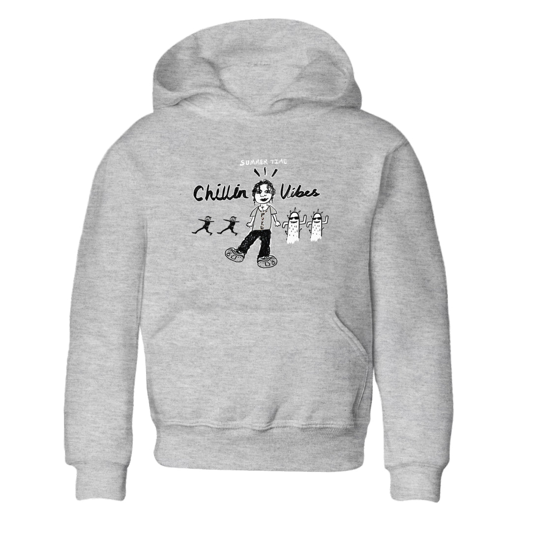Chillin Vibes snkmatch Tees Kids - Air Jordan 1 Wolf Grey