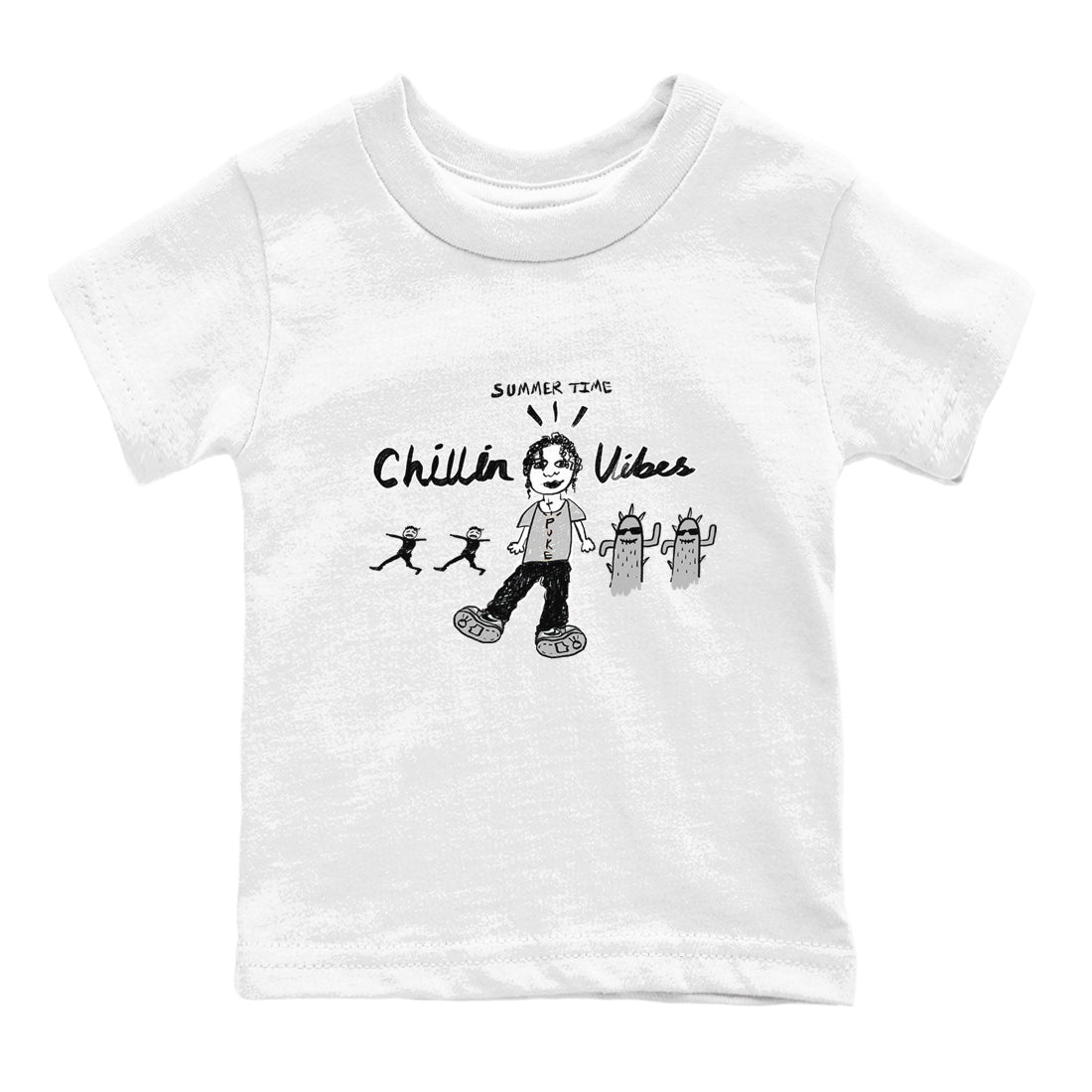 Chillin Vibes snkmatch Tees Kids - Air Jordan 1 Wolf Grey