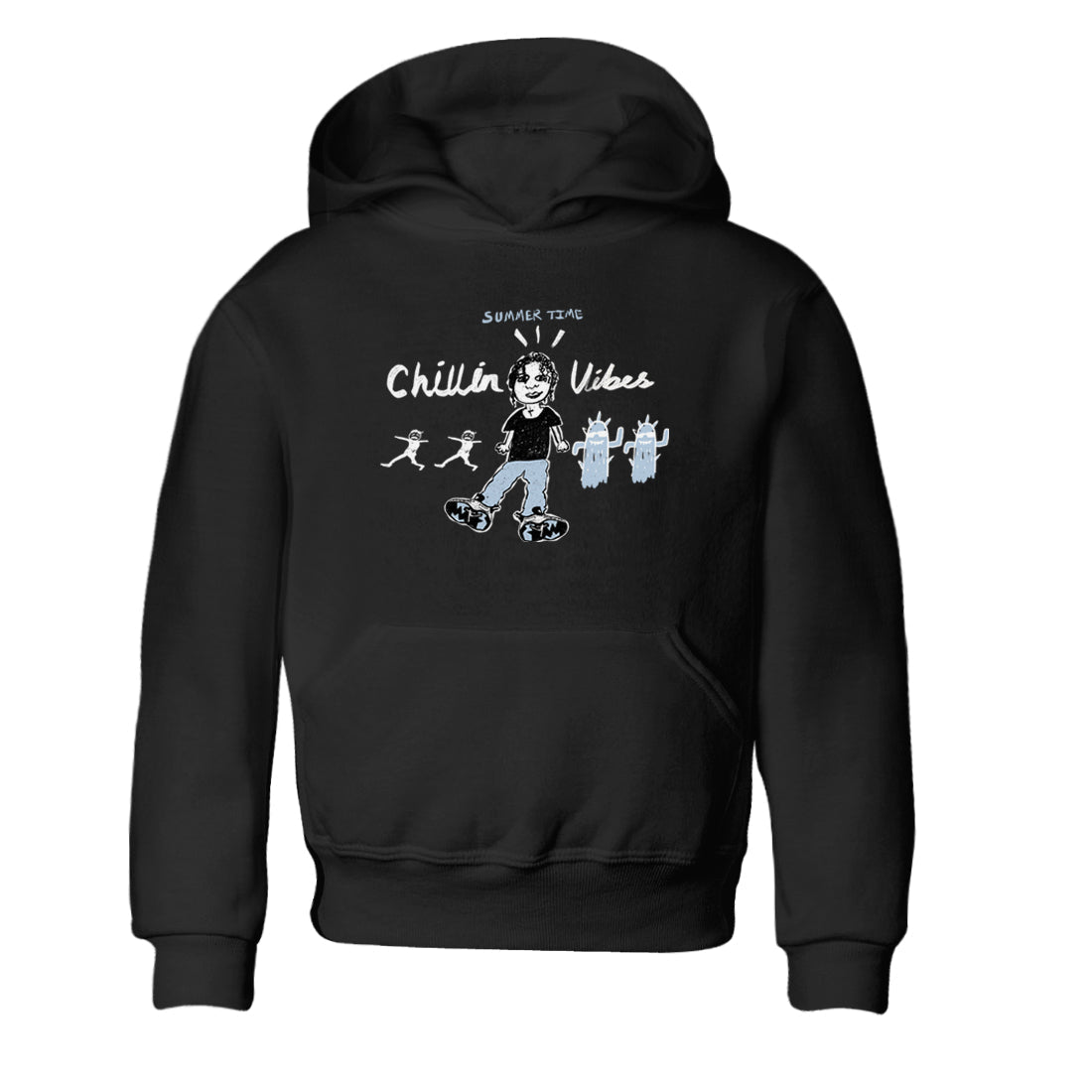 Chillin Vibes snkmatch Tees Kids - Air Jordan 6 White Black