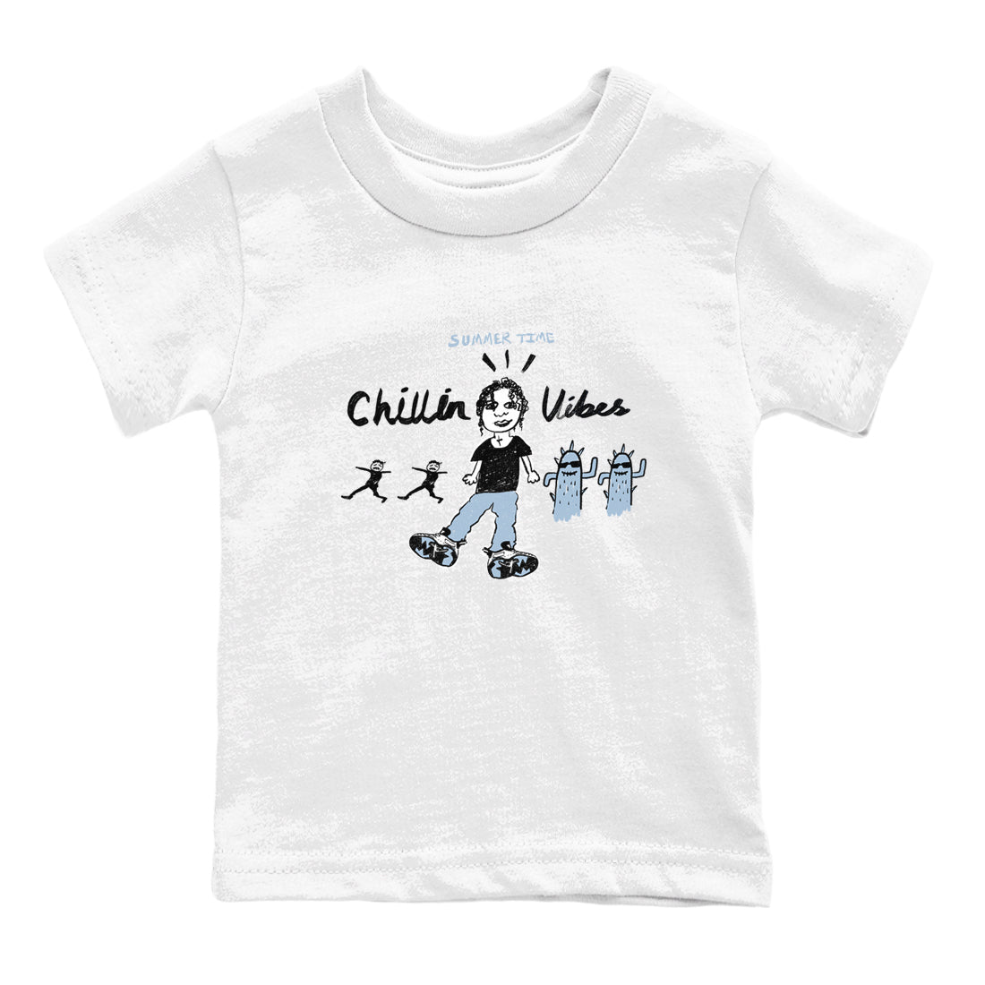 Chillin Vibes snkmatch Tees Kids - Air Jordan 6 White Black