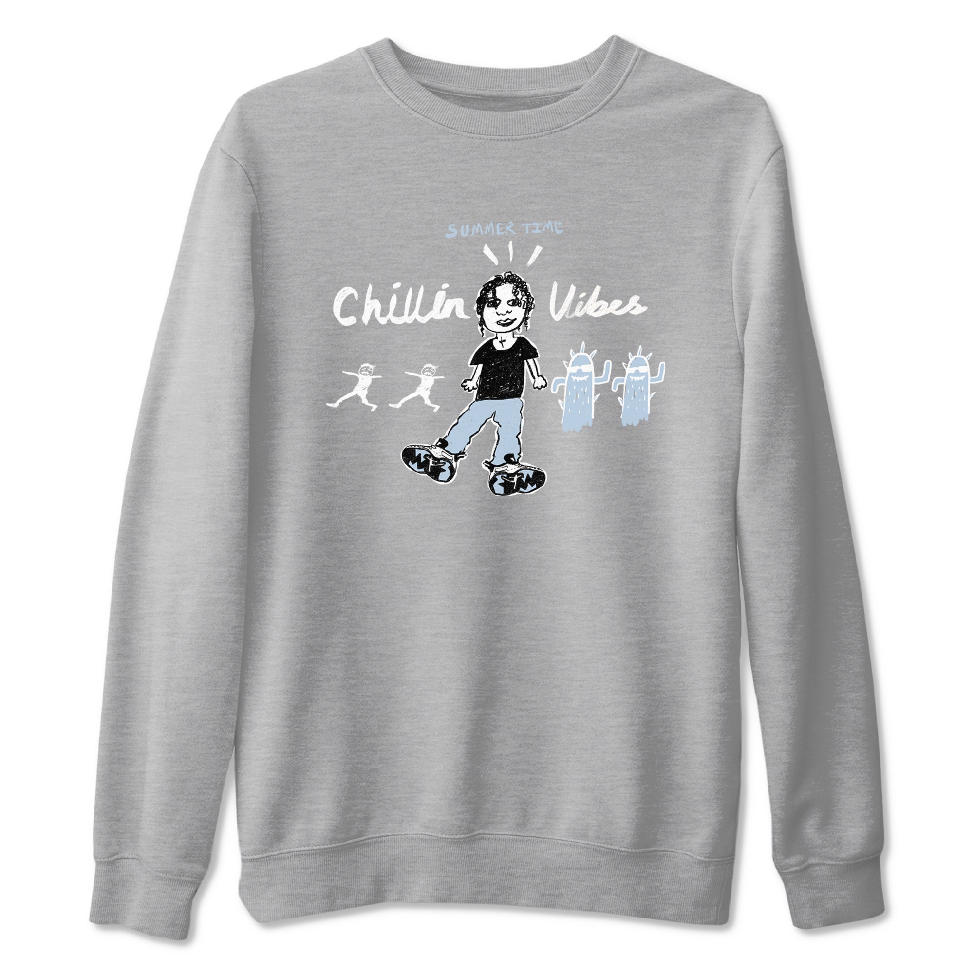 Chillin Vibes snkmatch Tees - Air Jordan 6 White Black